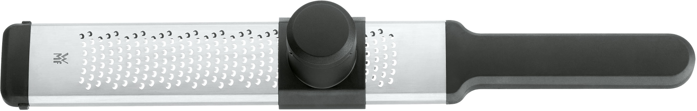 WMF Küchenreibe »Top Tools«, (2 St.), Cromargan Edelstahl, rutschfester Soft-Touch-Griff, Fingerschutz