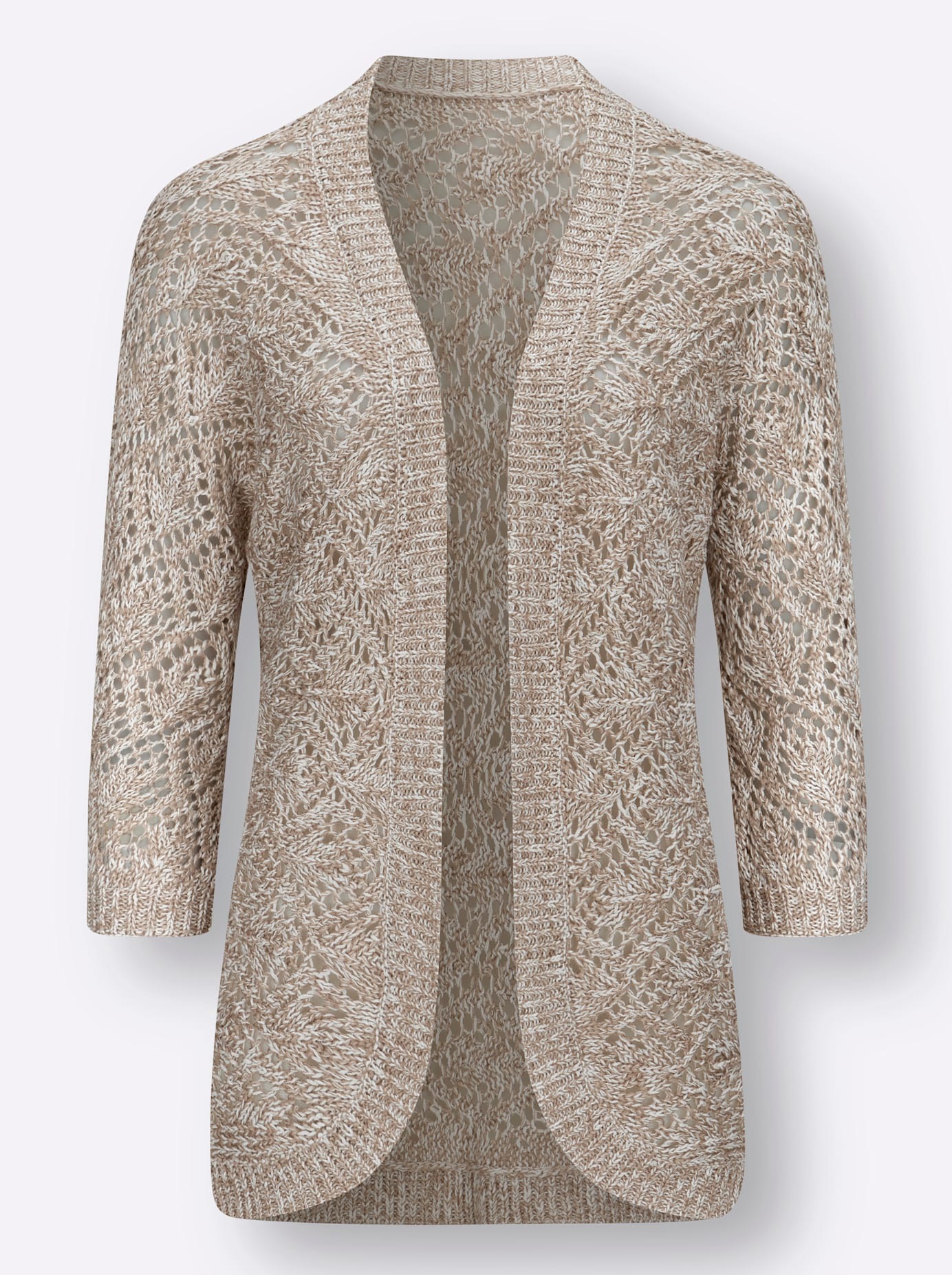 Classic Basics Women's Knit Cardigan Beige 52 3