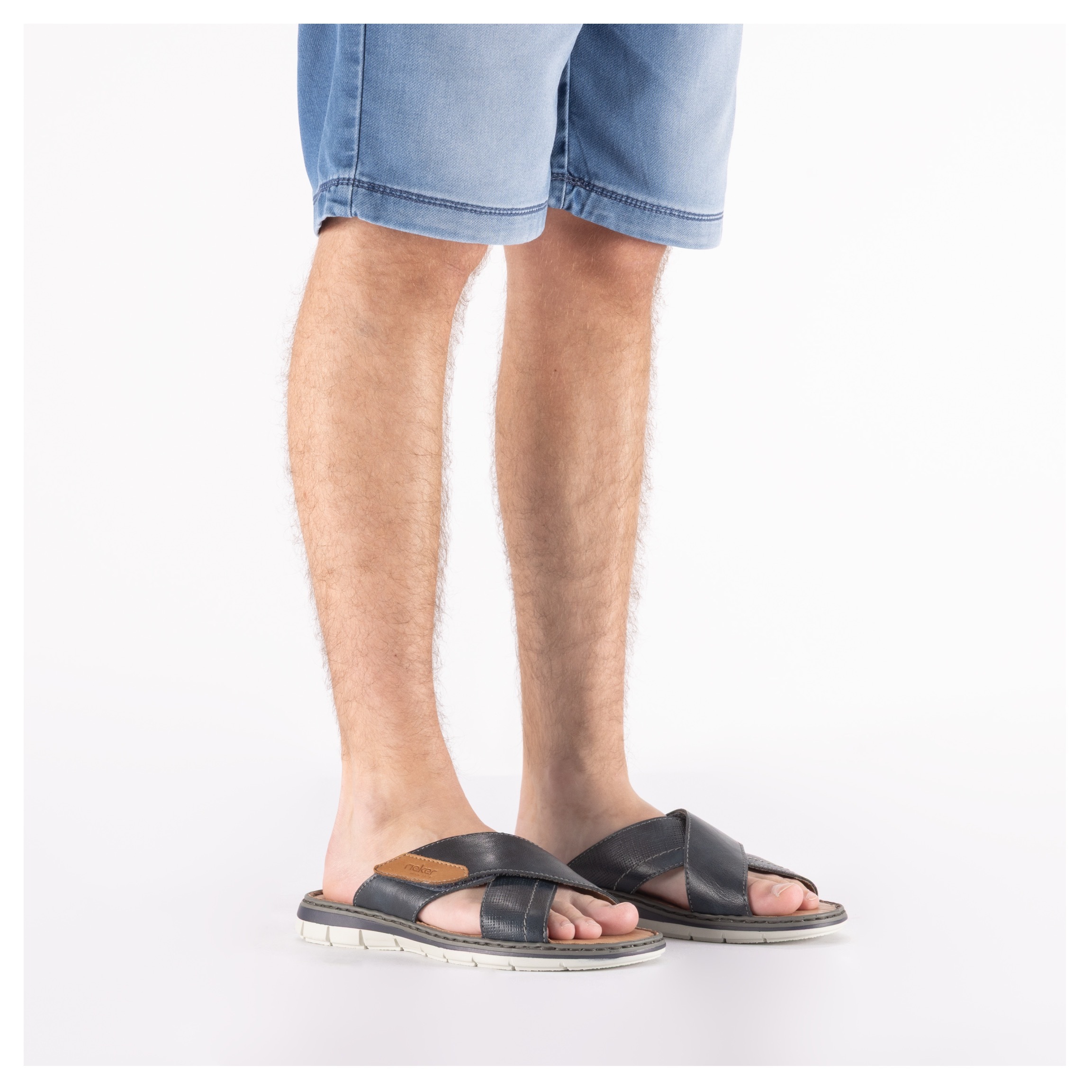 Rieker Mule Nightblue Leather EU 43 2