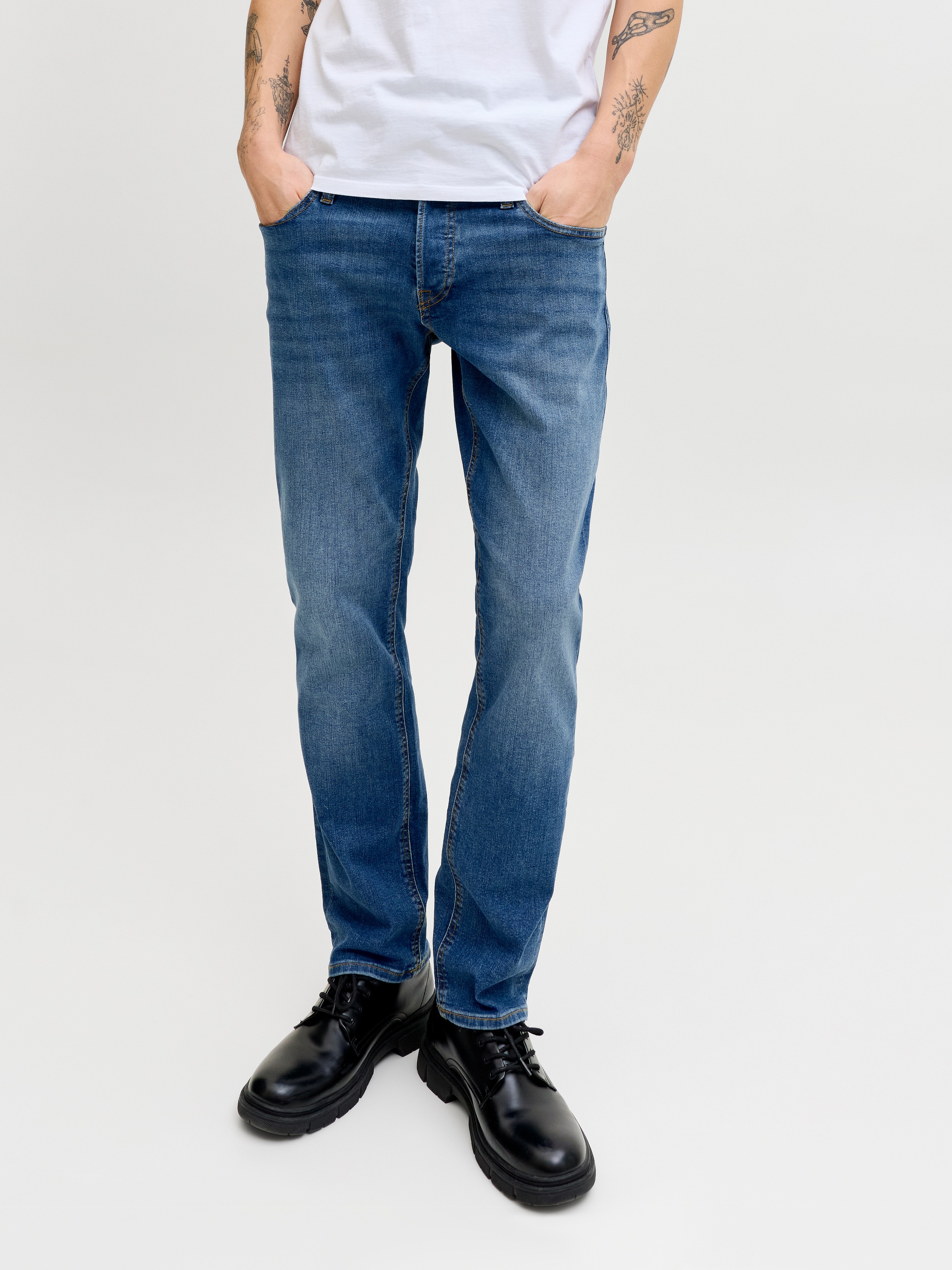 Jack & Jones Slim-fit-Jeans "JJIGLENN JJORIGINAL SQ 270/223 2 PK MP" Packun günstig online kaufen