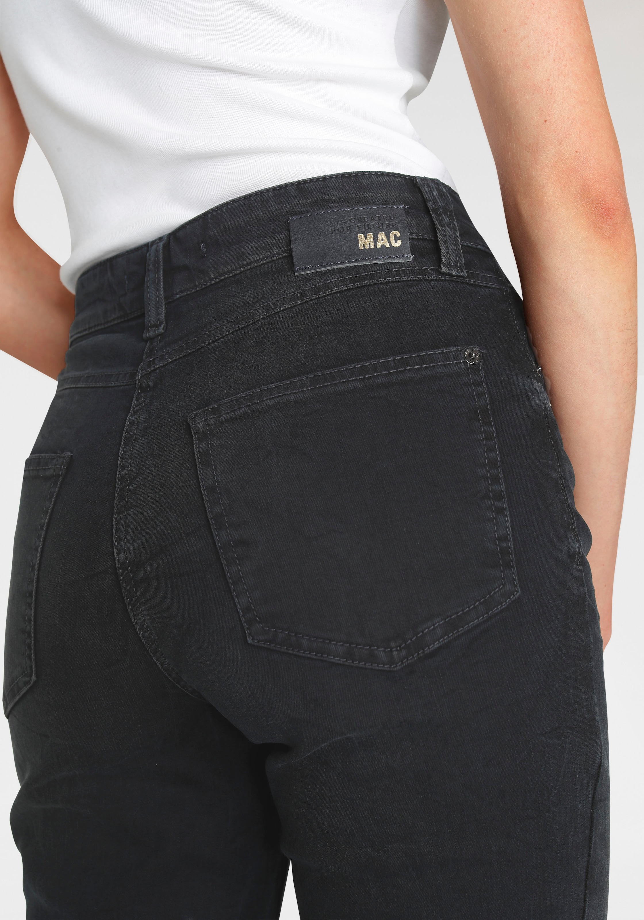 Black Friday MAC Stretch-Jeans »Melanie«, Gerade geschnitten | BAUR