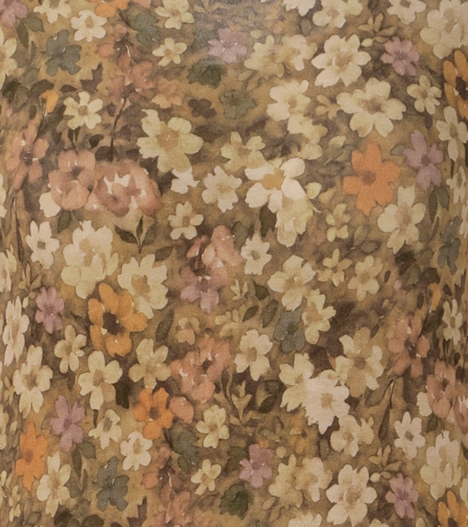 Aniston CASUAL Midikleid - allover mit kleinen Blüten bedruckt - NEUE KOLLEKTION