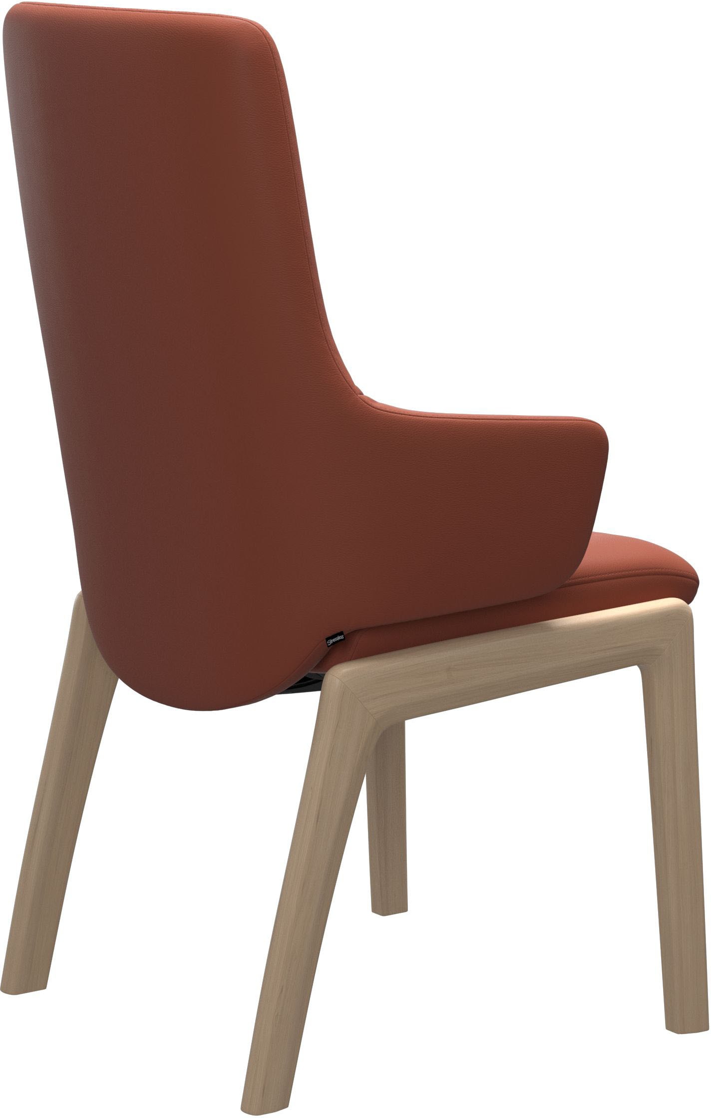 Stressless® Polsterstuhl »Laurel«, Leder PALOMA, High Back mit Armlehne, Größe L, mit abgerundeten Beinen in Walnuss