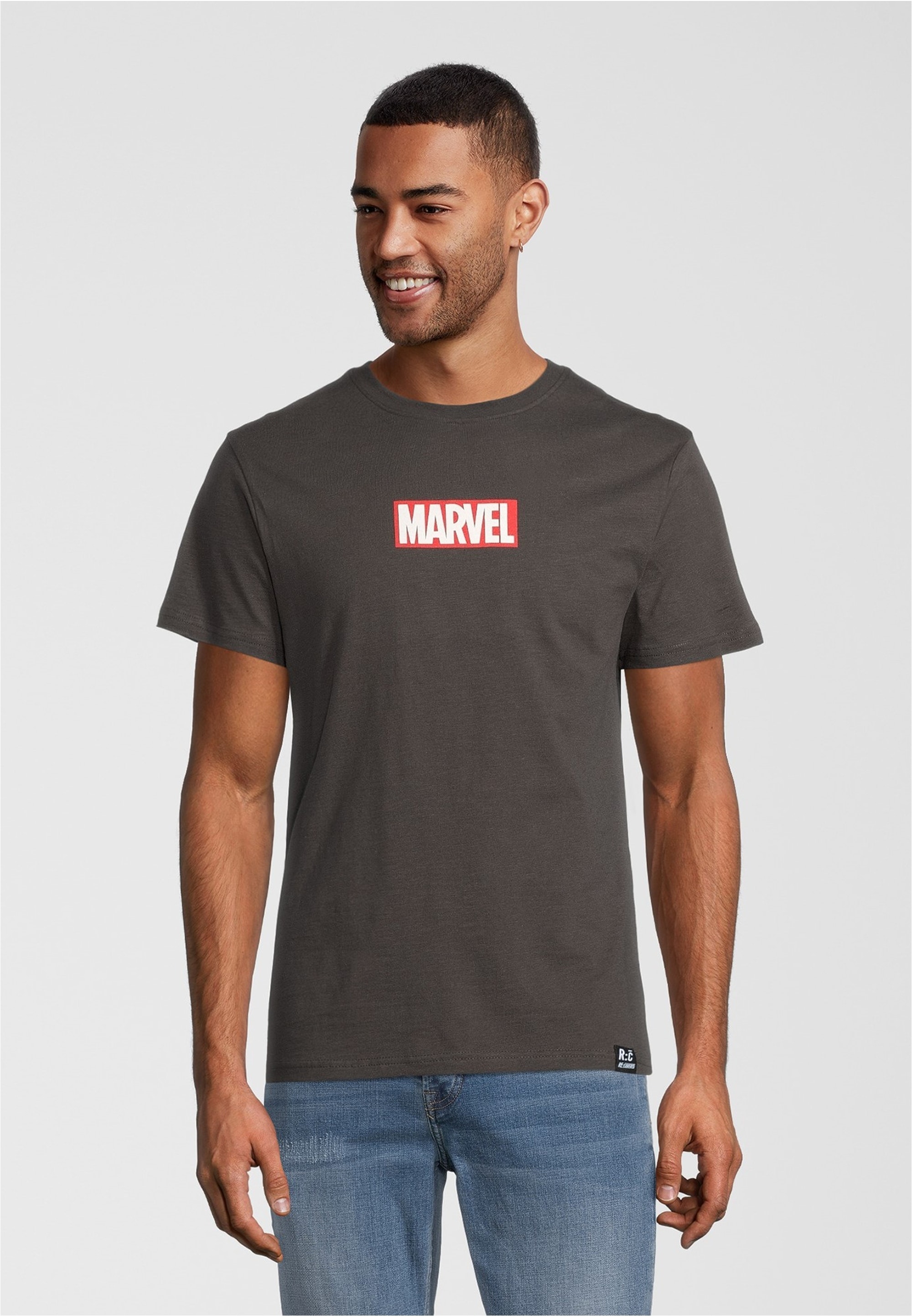 Recovered T-Shirt "Marvel Classic Logo Black", im zeitlosen Design günstig online kaufen