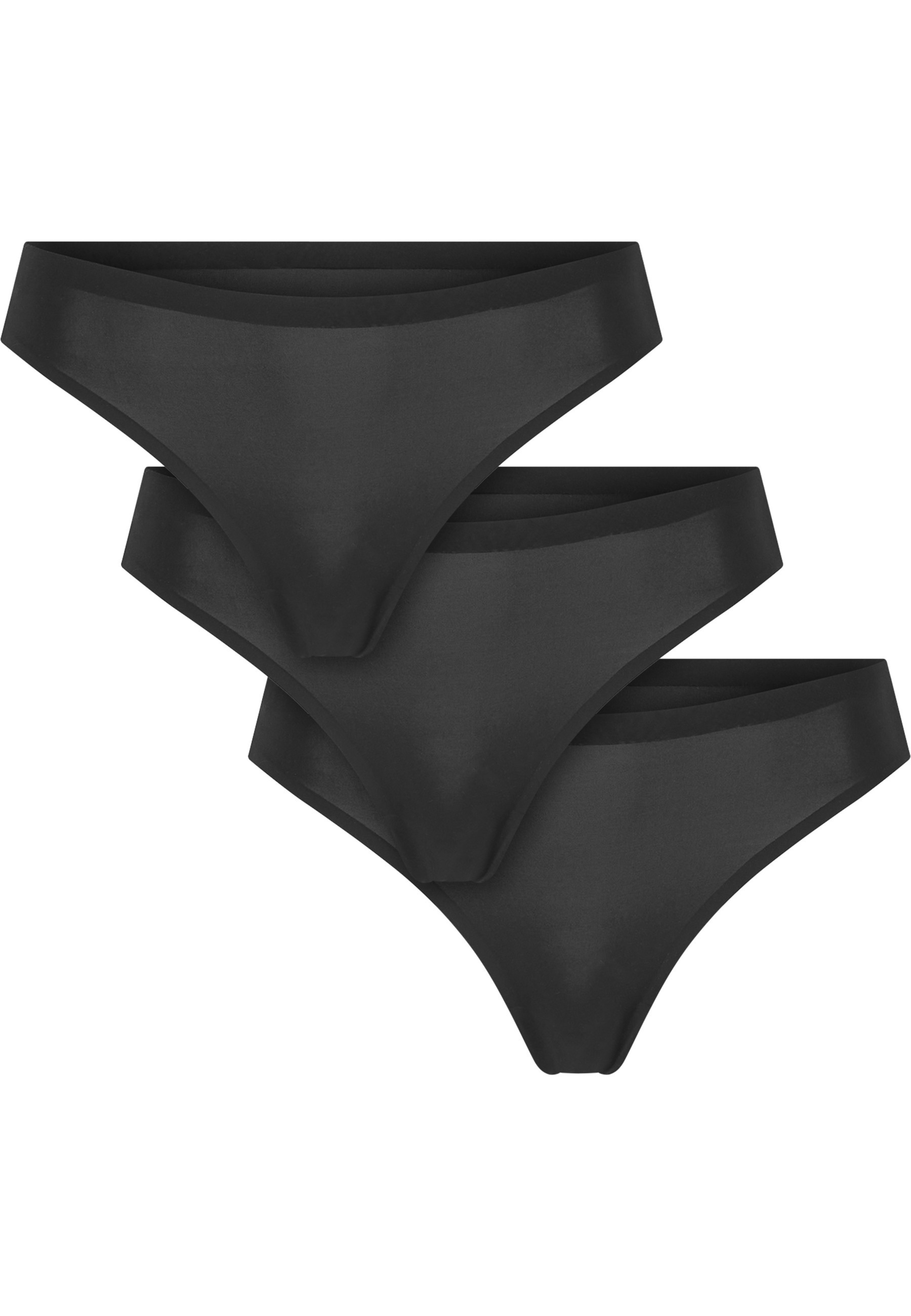 URBAN CLASSICS Panty "Urban Classics Ladies Bonded Brazilian 3-Pack"