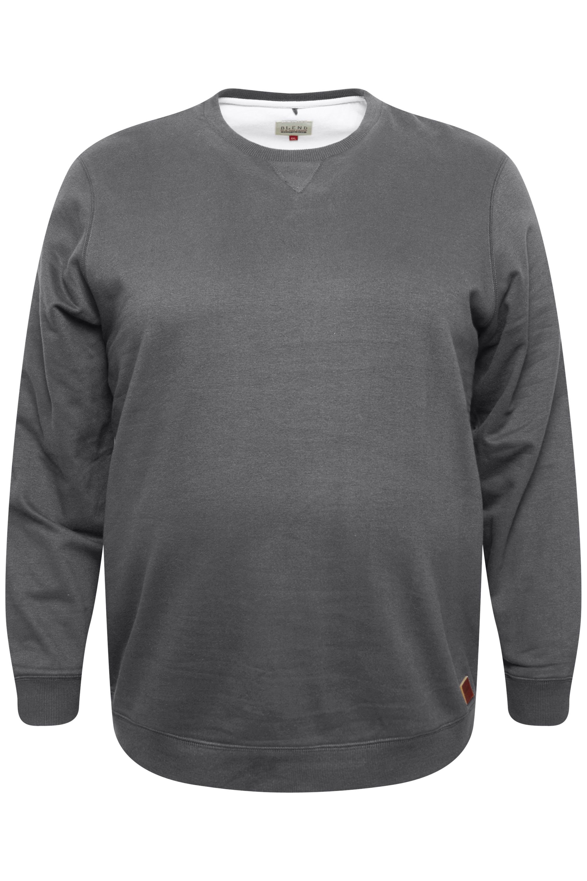 Blend Longpullover "BHAlex Big & Tall", Klassisches Sweatshirt mit Rundhals günstig online kaufen