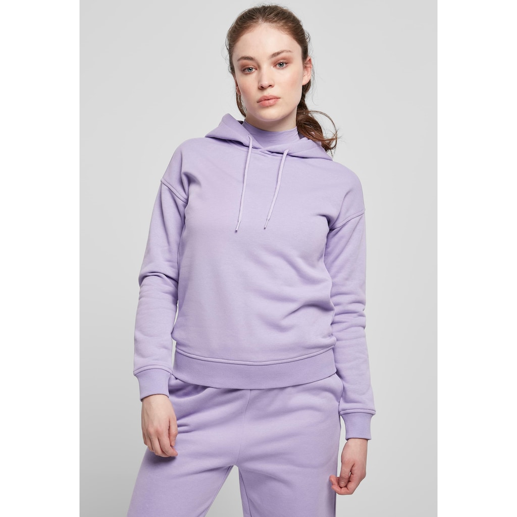 URBAN CLASSICS Kapuzenpullover »Urban Classics Damen Ladies Organic Hoody«, (1 tlg.)