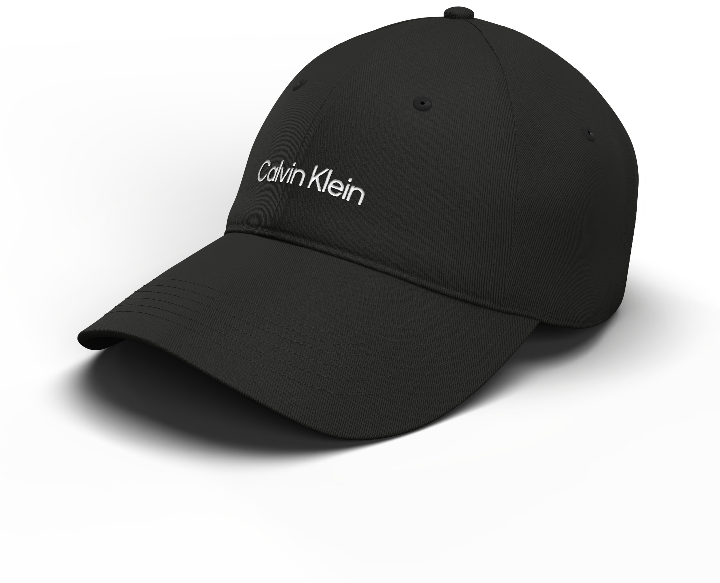 Calvin Klein Baseball Cap "LOGO EMBROIDERY BASEBALL CAP", Mit festem Schirm günstig online kaufen