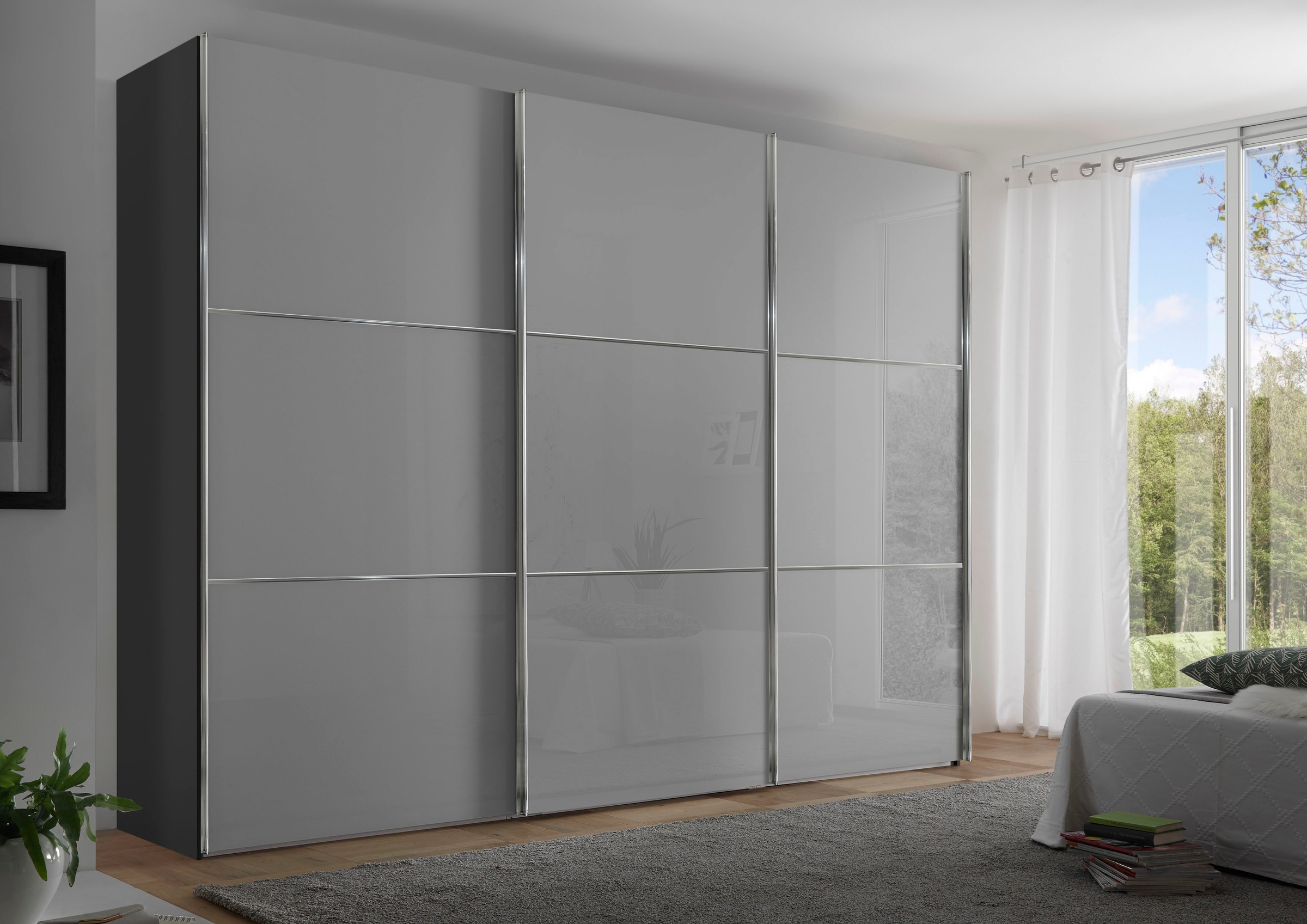 STAUD Schwebetürenschrank »Includo Glas, Made in Germany«