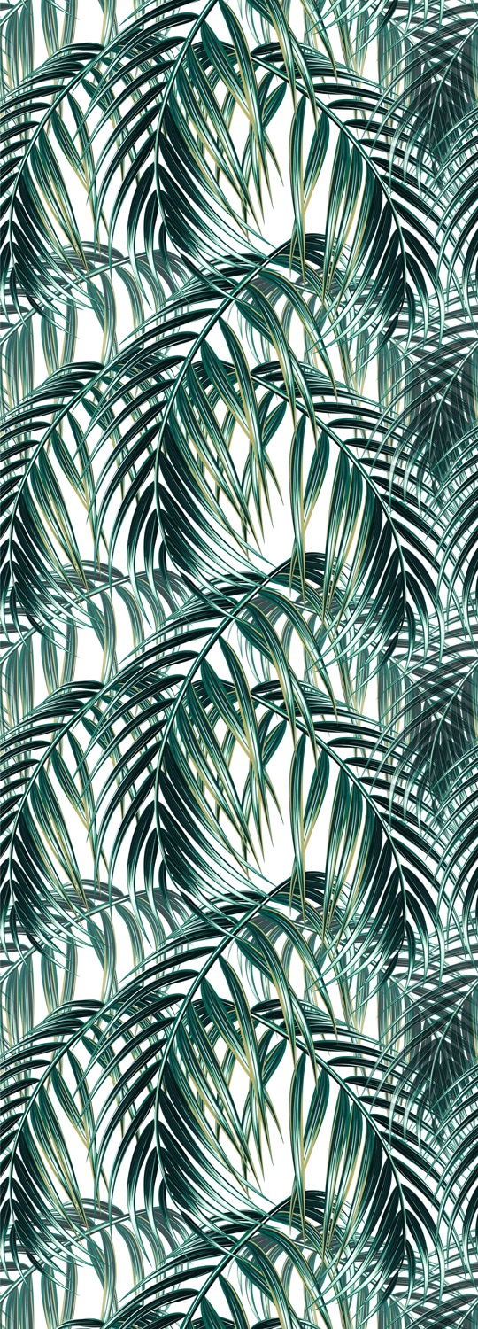 QUEENCE Vinyltapete "Forest of my dreams", B/L: 0,9m x 2,5m, grün, Tapeten, 90x250cm, selbstklebend, kinderleichte Anbringung,, Sticker