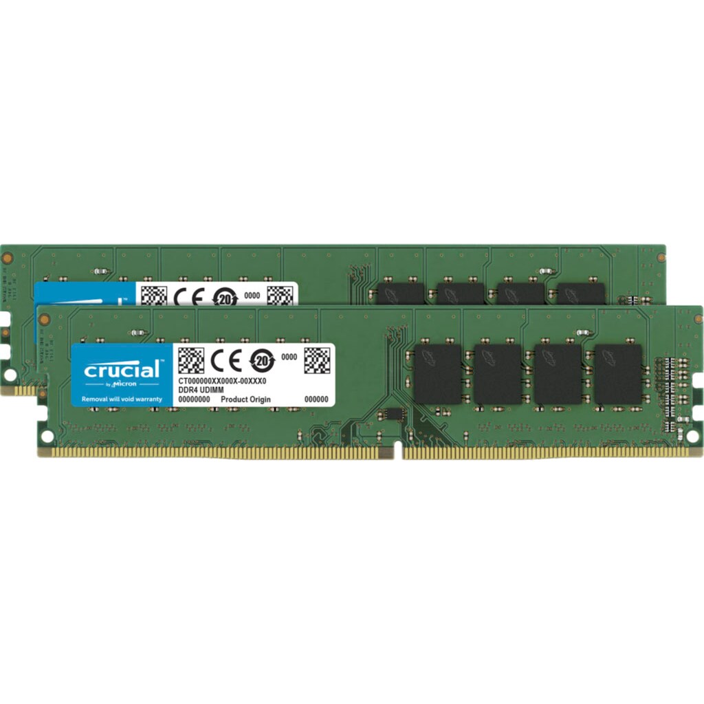 Crucial PC-Arbeitsspeicher »16GB Kit (2 x 8GB) DDR4-2666 UDIMM«