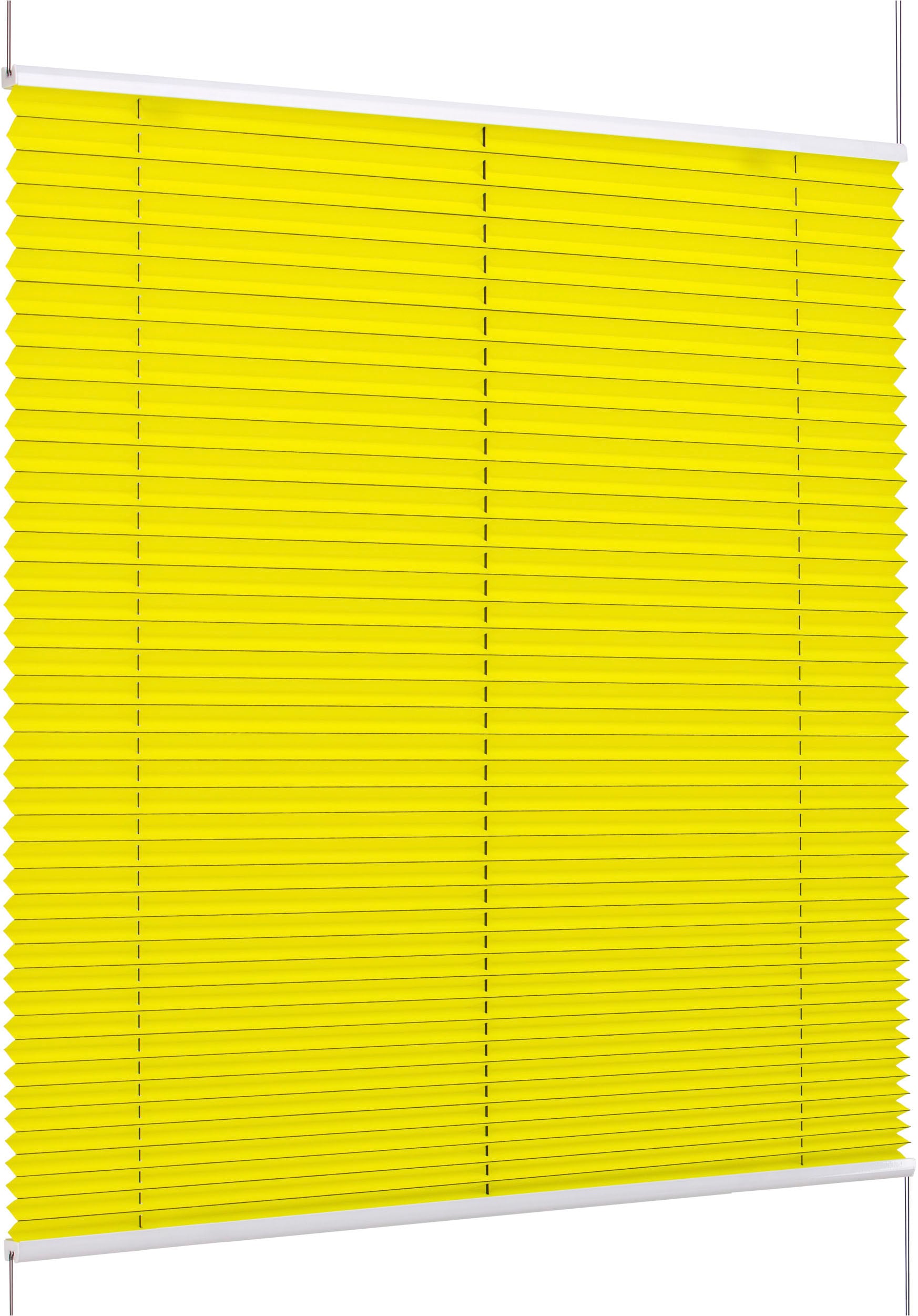 K-HOME Plissee "Klemmfix FLORIDA Stripe mit patentiertem Design" Lichtschutz ohne Bohren verspannt patentiertes Design