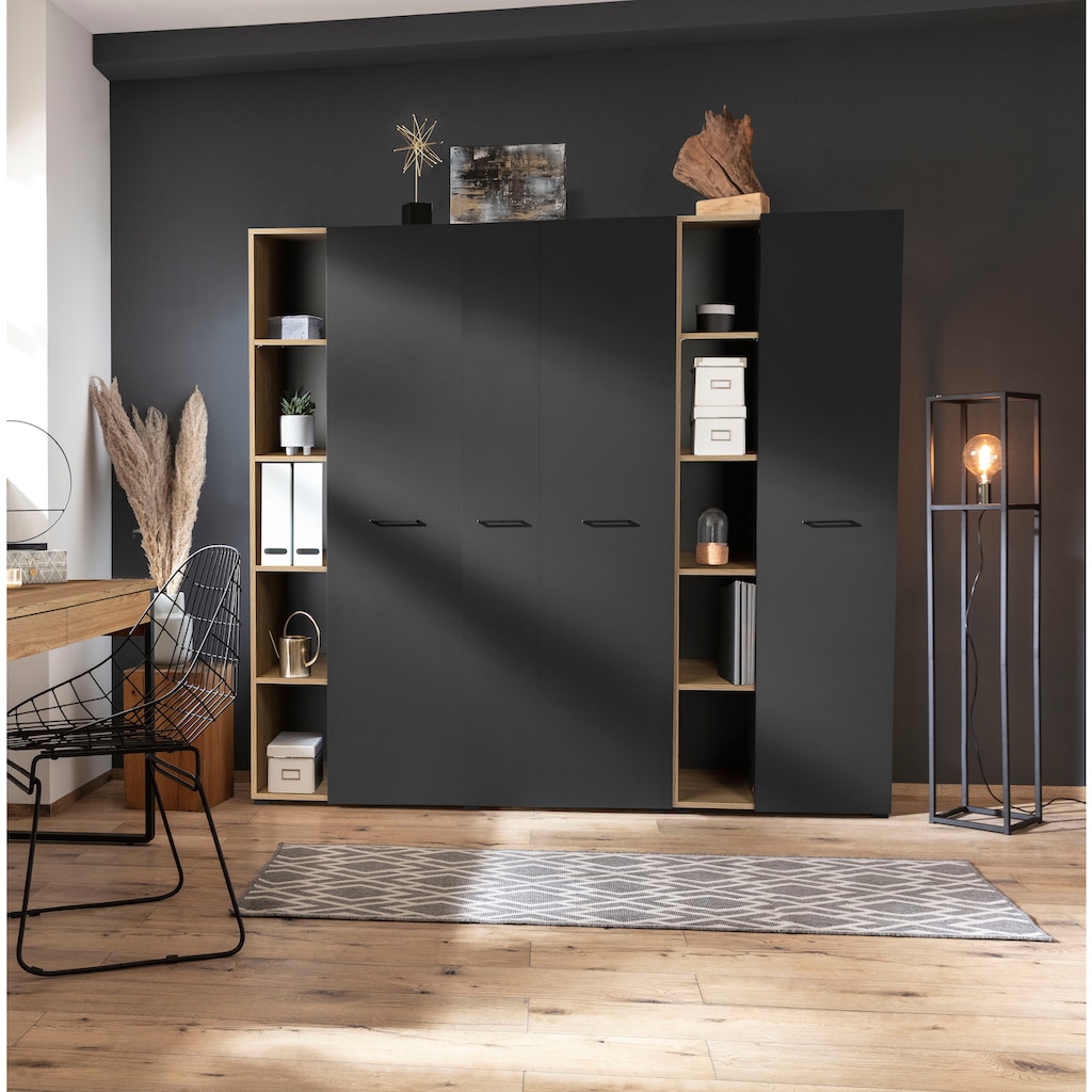 Places of Style Aktenschrank »Moid«, Höhe 174,5 cm, moderner Mehrzweckschrank mit Türen