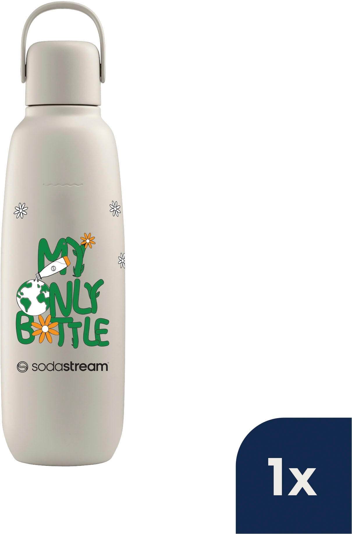 SodaStream Thermoflasche "Metallflasche Fizz&go COOL DWS, 0,9 l, Trinkflasc günstig online kaufen