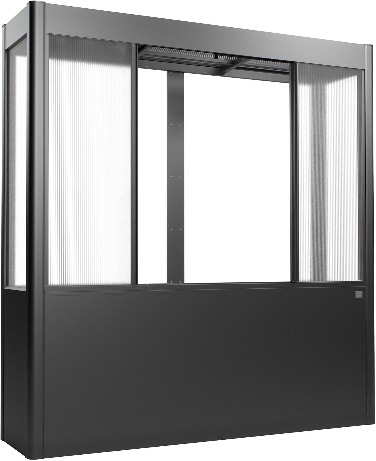 Biohort Gewächshaus »Florentina Gr. 2x0,5 MAXI, verschiedene Farben« Kompaktes Gewächshaus für hochwachsende Pflanzen