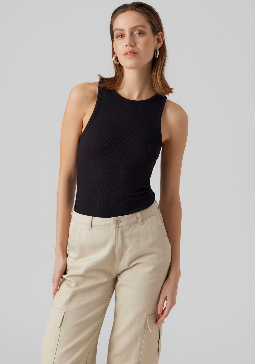 BAUR bestellen TOP Vero Tanktop »VMROMA für JRS Moda NOOS« | S/L RIB