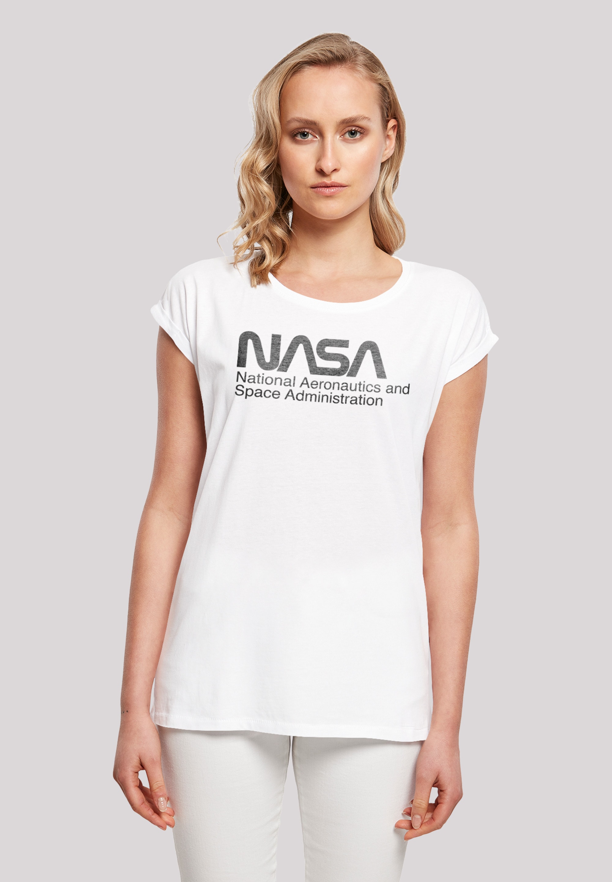 T-Shirt »NASA Logo One Tone«, Print