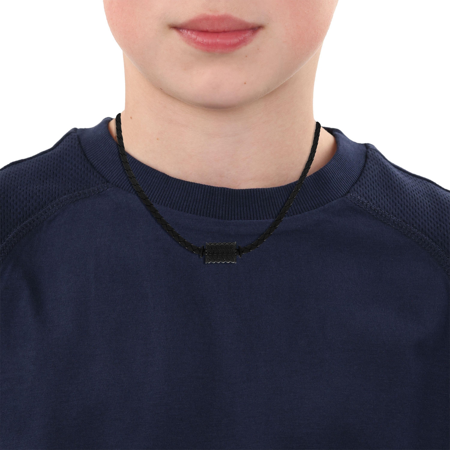 TOM TAILOR Kette mit Anhänger »Schmuck Geschenk Edelstahl Leder Kautschuk«