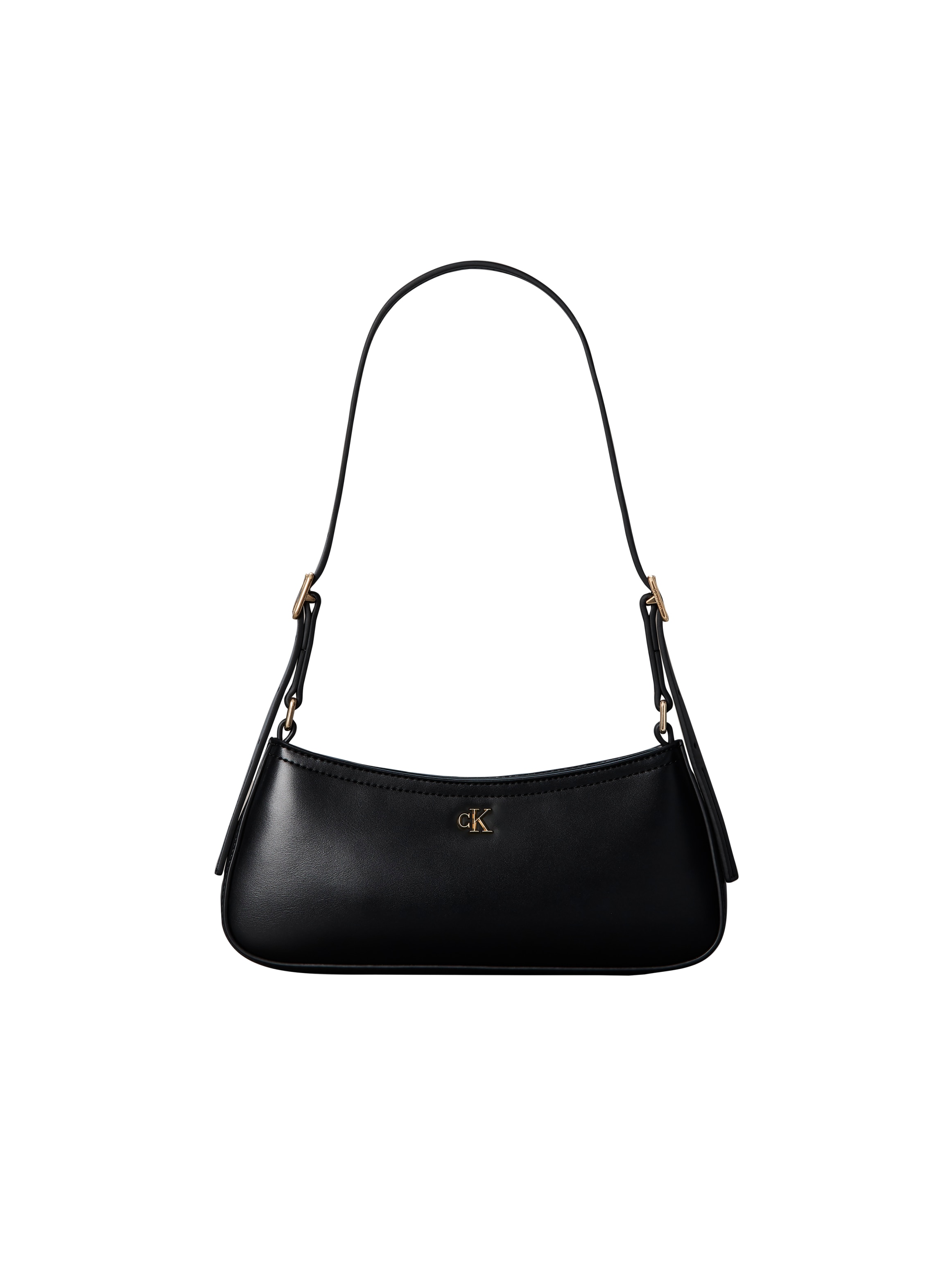 Calvin Klein Schultertasche "CK SMALL SHOULDER BAG" Damen Handtasche, Henkeltasche mit CK-Logo