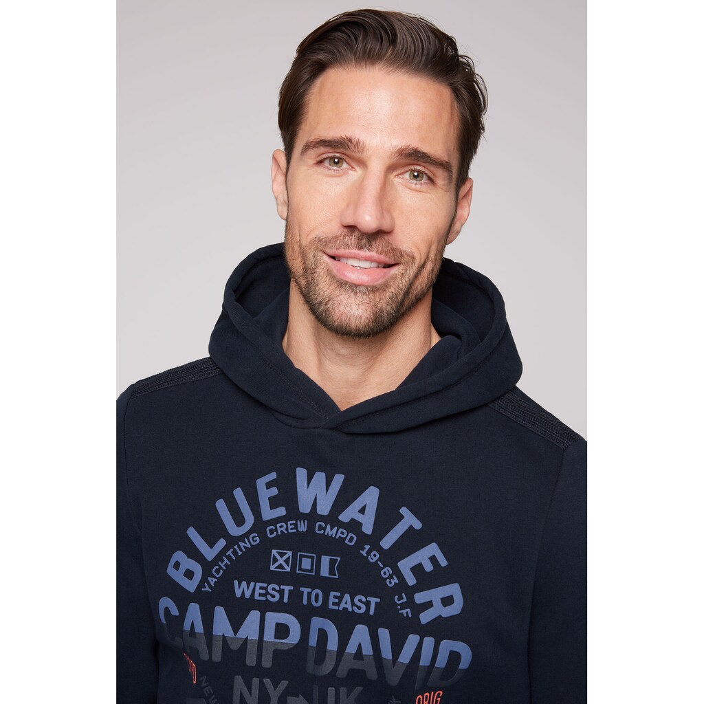 CAMP DAVID Kapuzensweatshirt