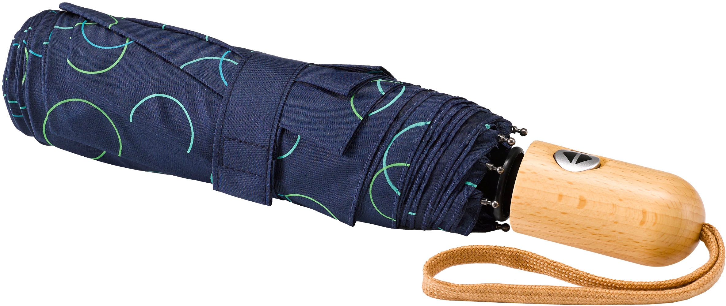»Umwelt-Taschenschirm, EuroSCHIRM® grün« | marine, Taschenregenschirm kaufen BAUR Kreise
