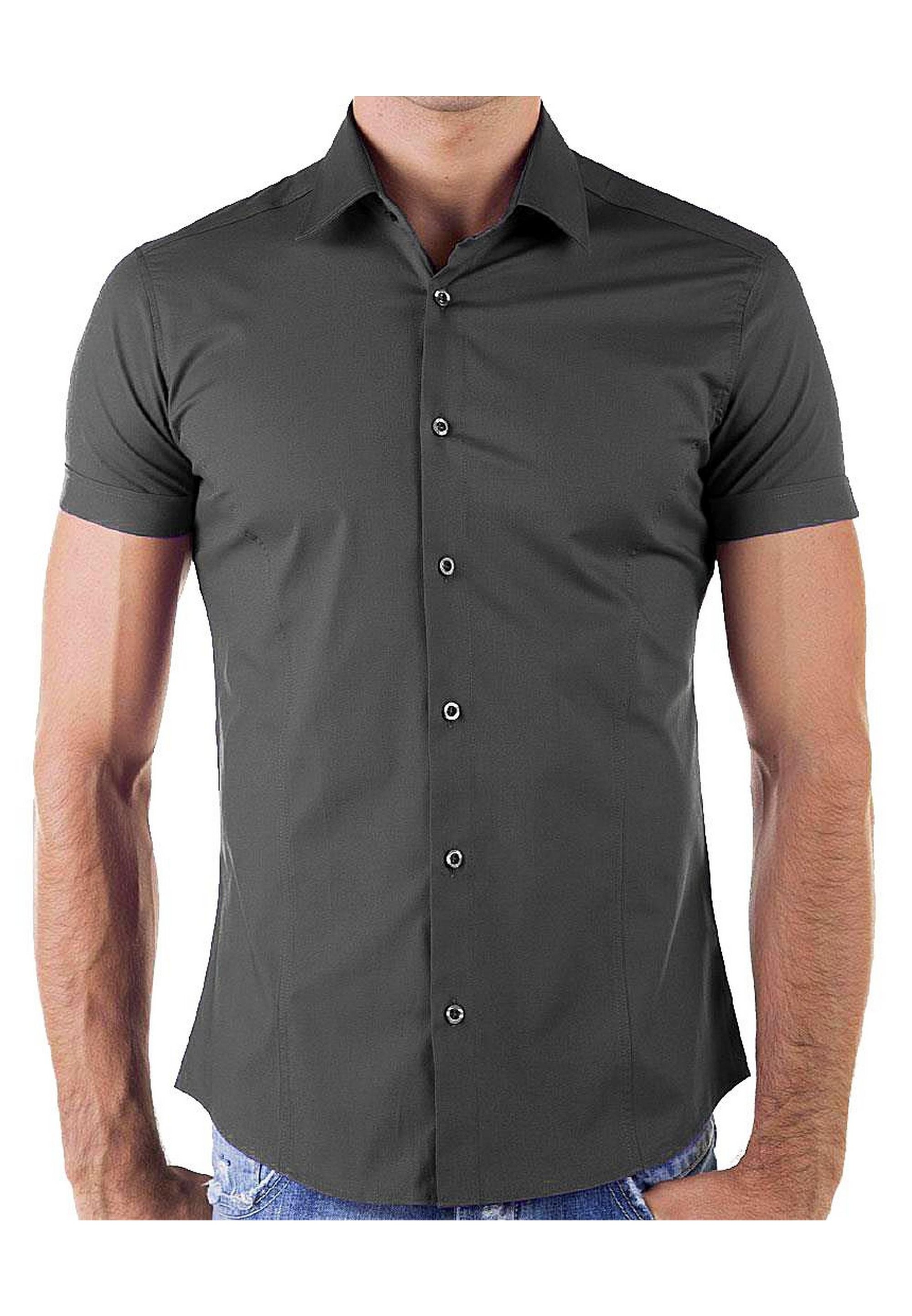 RedBridge Kurzarmhemd »Durham«, im Slim Fit