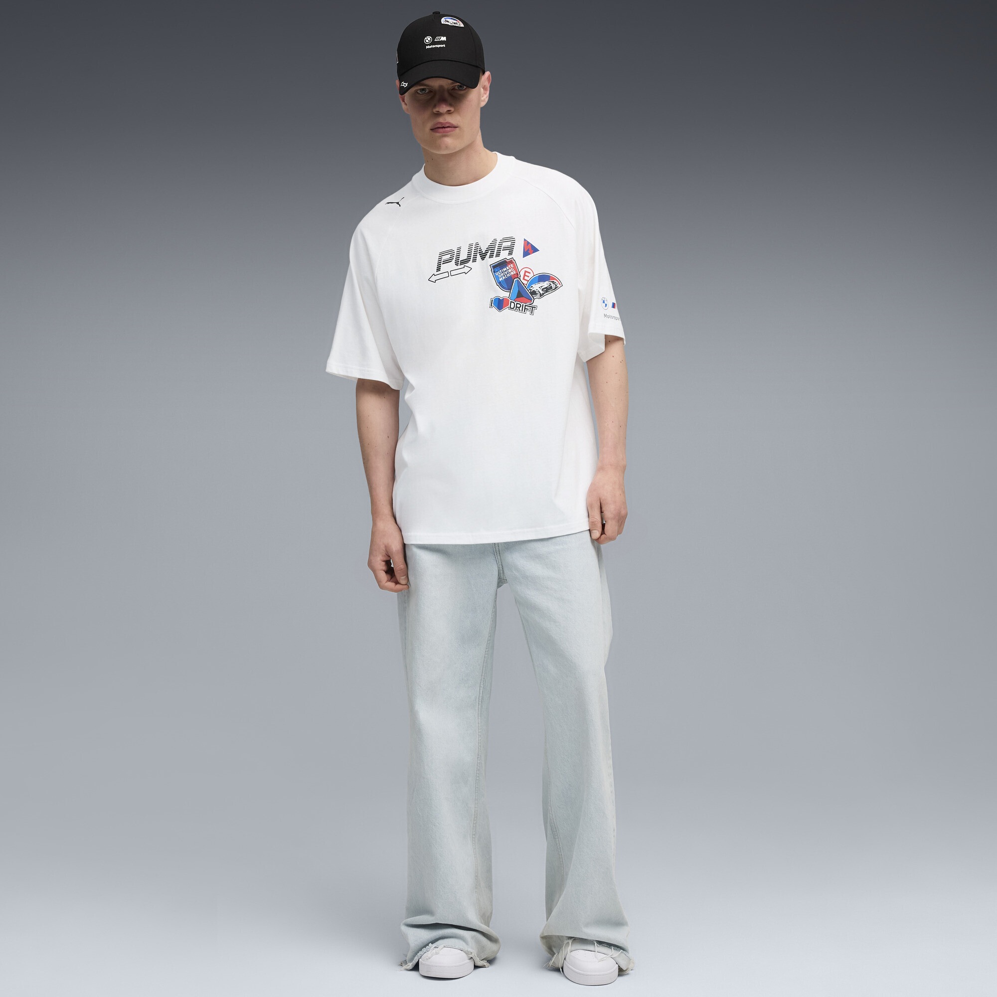 PUMA T-Shirt »BMW M Motorsport Sticker T-Shirt Herren«