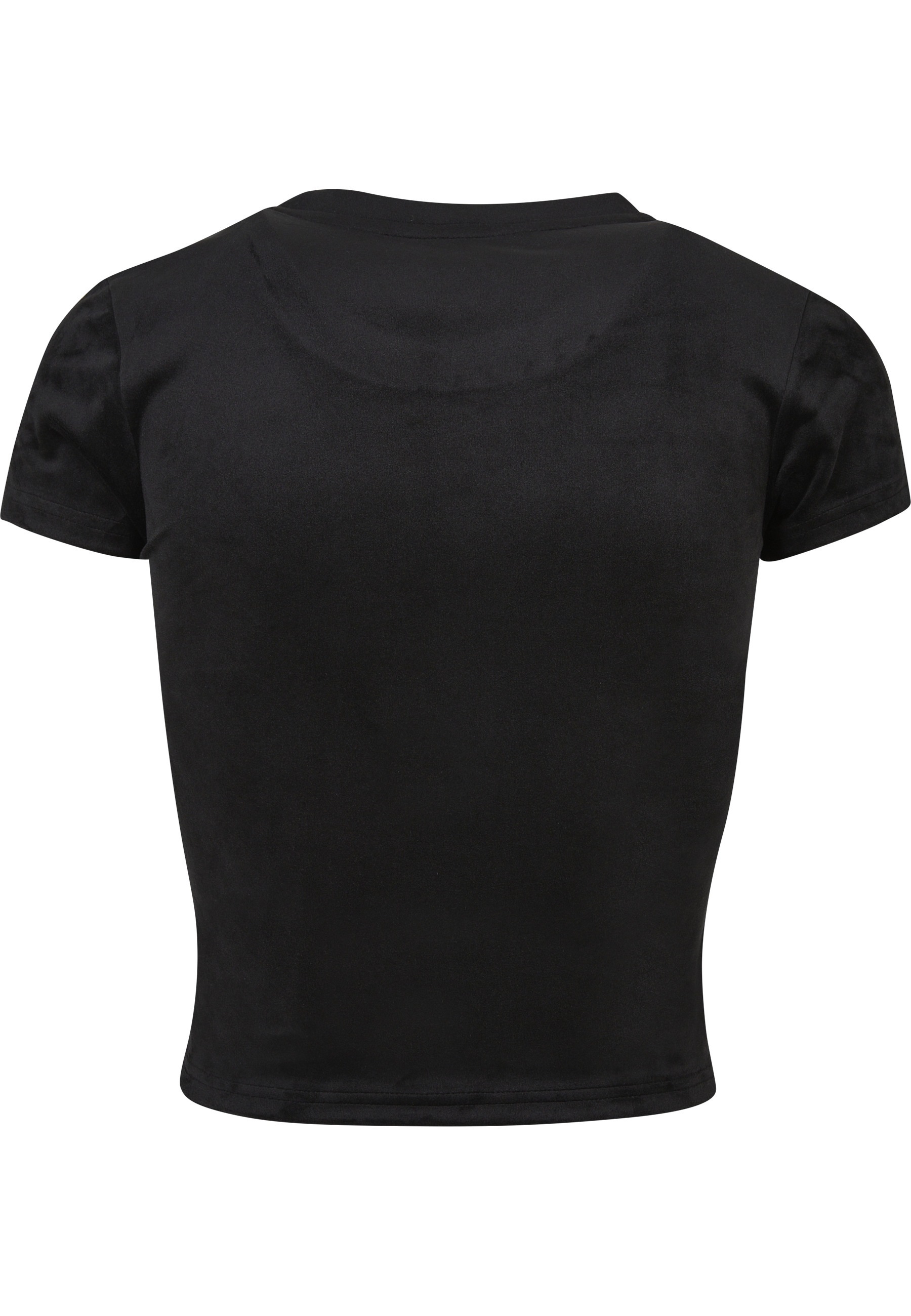 URBAN CLASSICS Kurzarmshirt "Urban Classics Damen Ladies Short Velvet Tee" günstig online kaufen