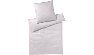 Yes for Bed Bettwäsche »Pure & Simple Uni«, (2 tlg.), aus hochwertigem Mako-Satin kaufen
