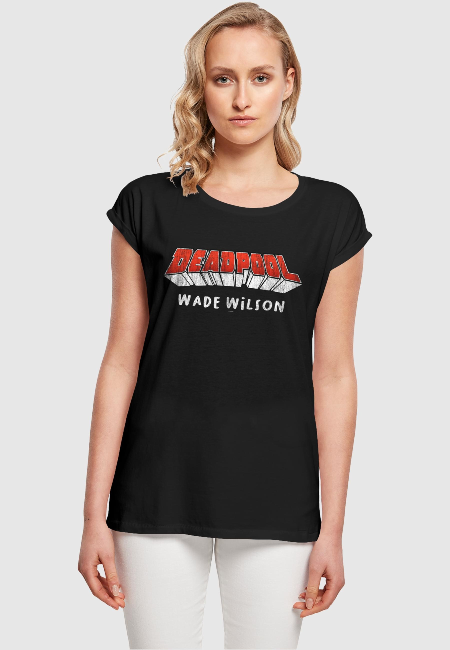 ABSOLUTE CULT T-Shirt »ABSOLUTE CULT Damen Ladies Deadpool - Aka Wade Wilson T-Shirt«