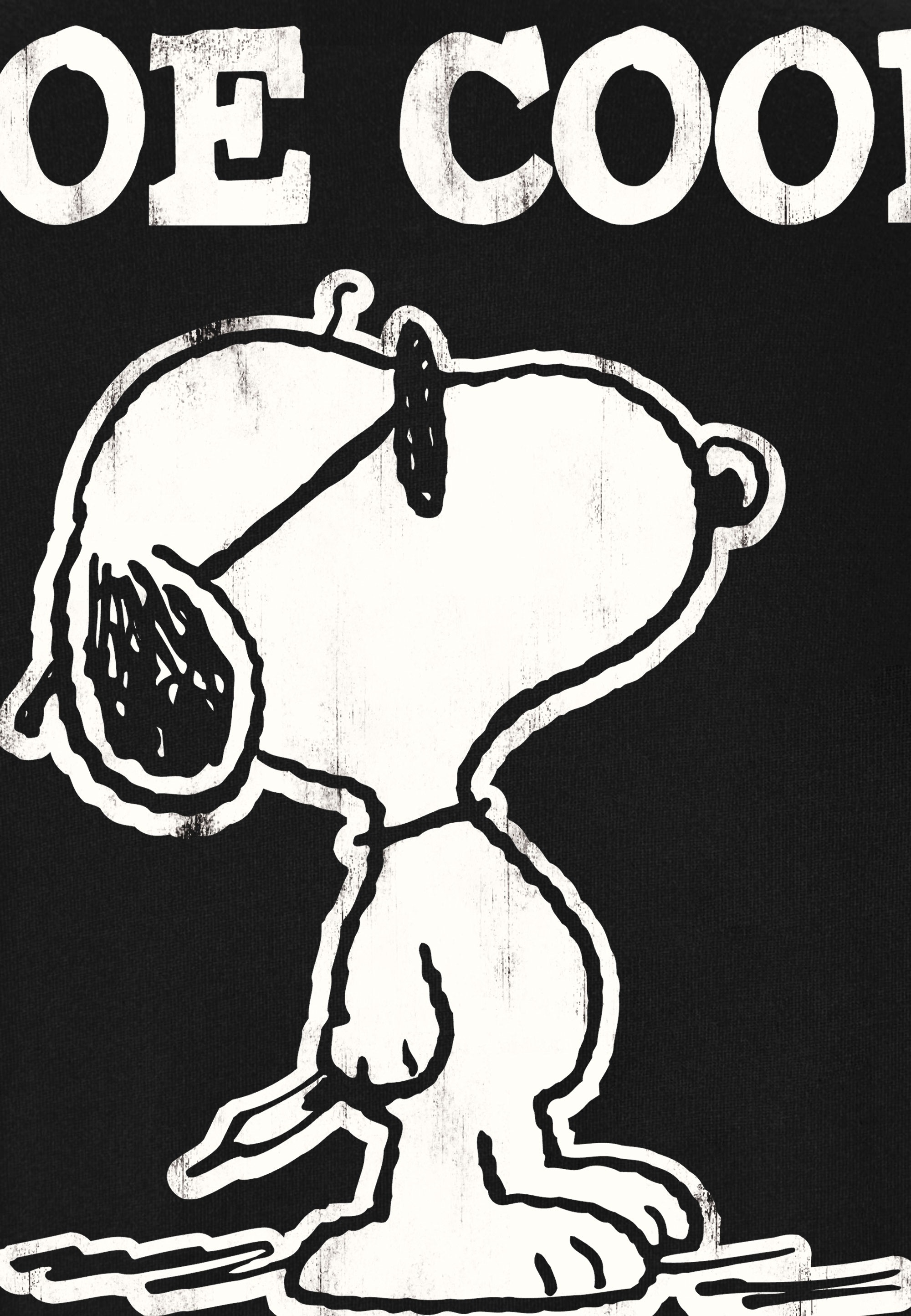 Snoopy«, Print kaufen lizenziertem BAUR »Peanuts LOGOSHIRT T-Shirt mit – |