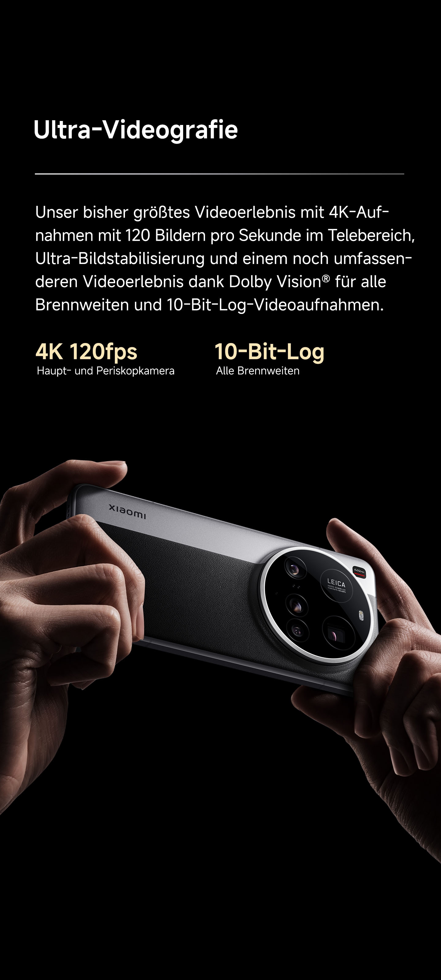 Xiaomi Smartphone »15 Ultra«, schwarz