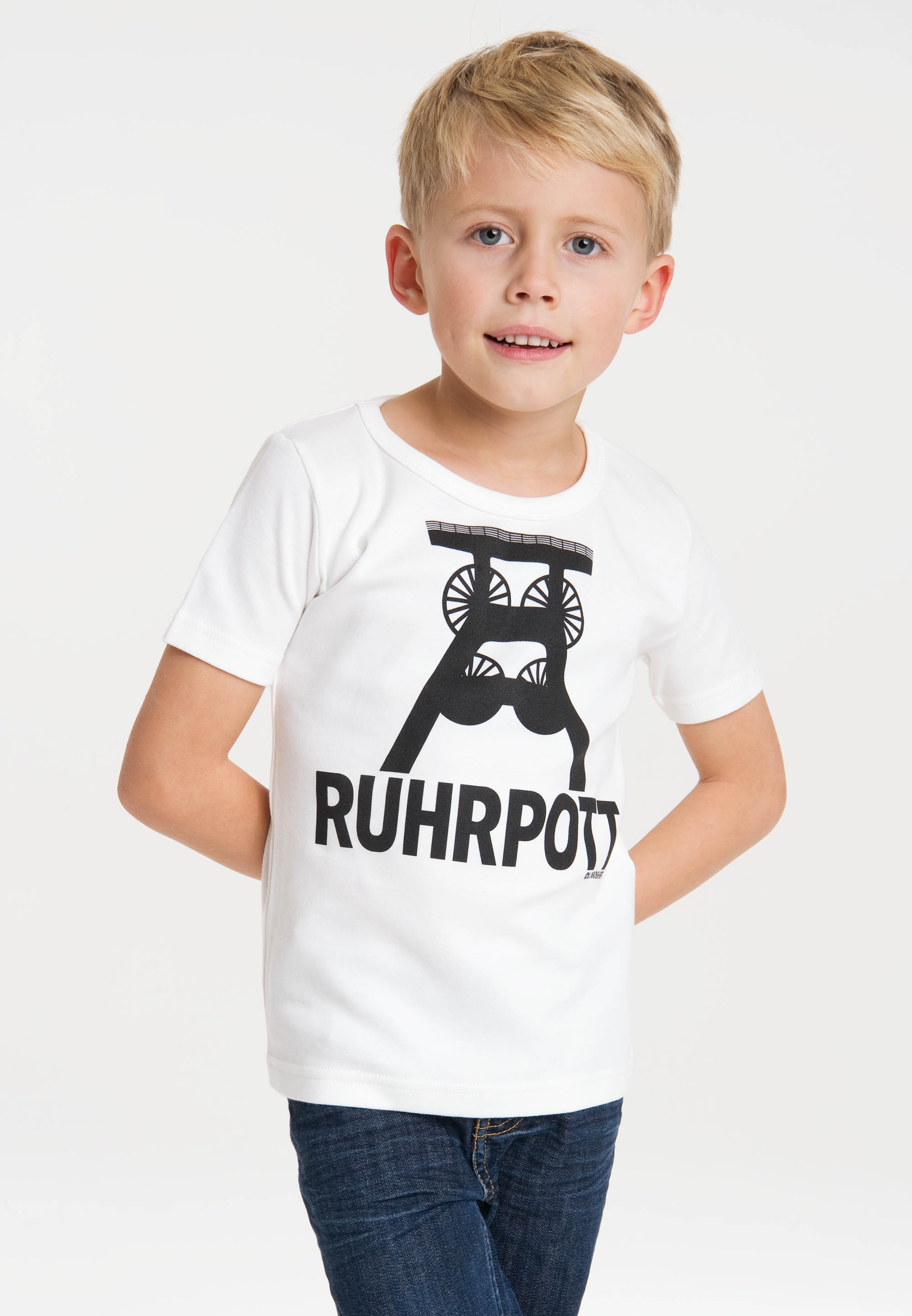LOGOSHIRT T-Shirt »Ruhrpott«, mit lizenziertem Originaldesign