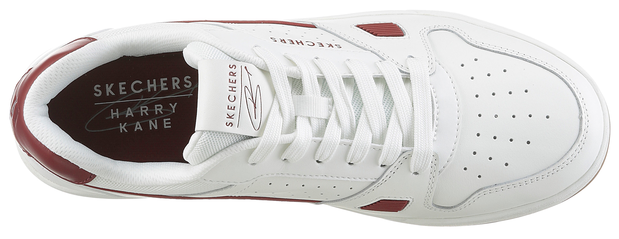 Skechers Sneaker »Harry Kane - Off Pitch Collection: Koopa - Harry Kane Court«, Retro Sneaker signiert vom weltbekannten Fußballstar Harry Kane