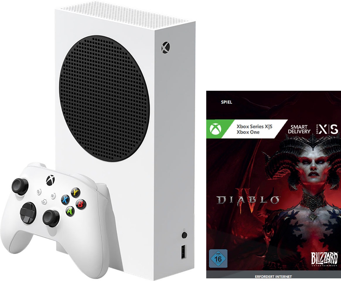 Xbox Konsolen-Set »Series S inkl. Diablo IV (Code)«