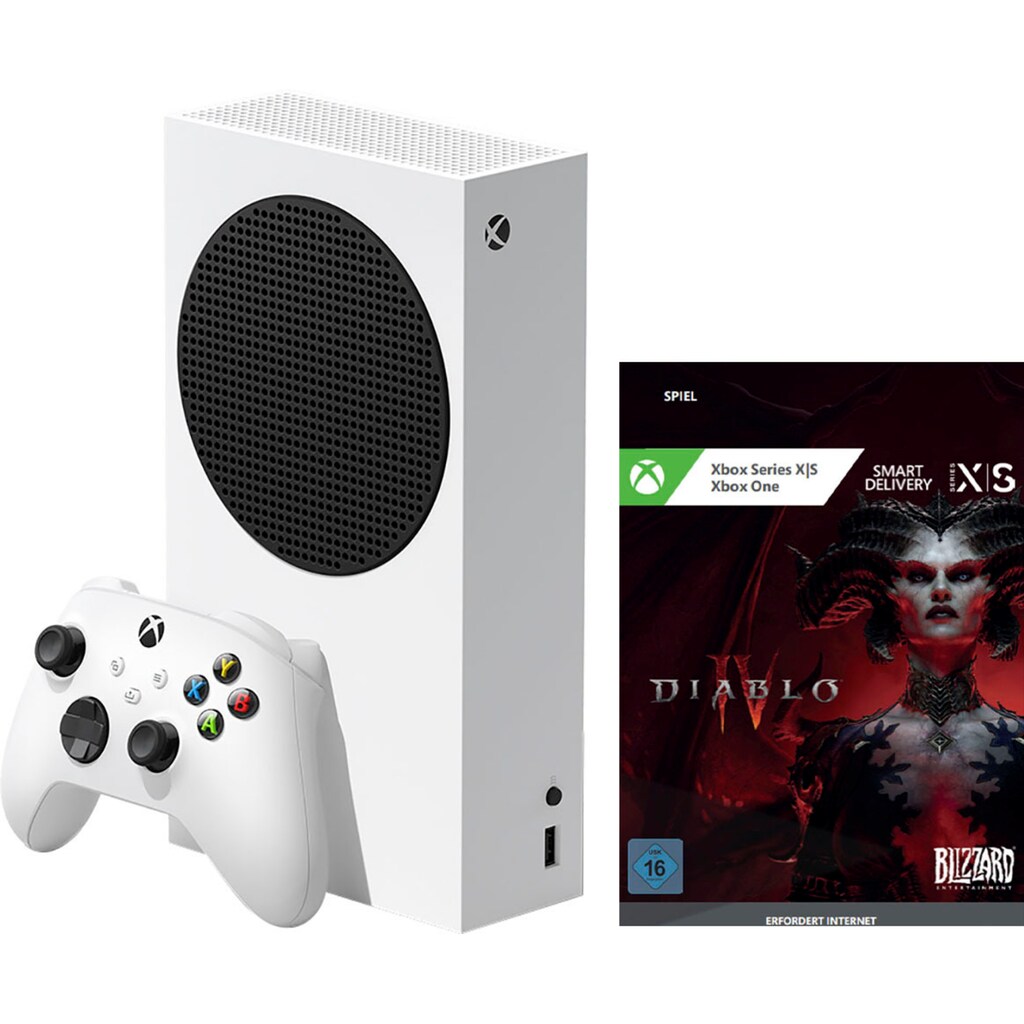 Xbox Konsolen-Set »Series S inkl. Diablo IV (Code)«