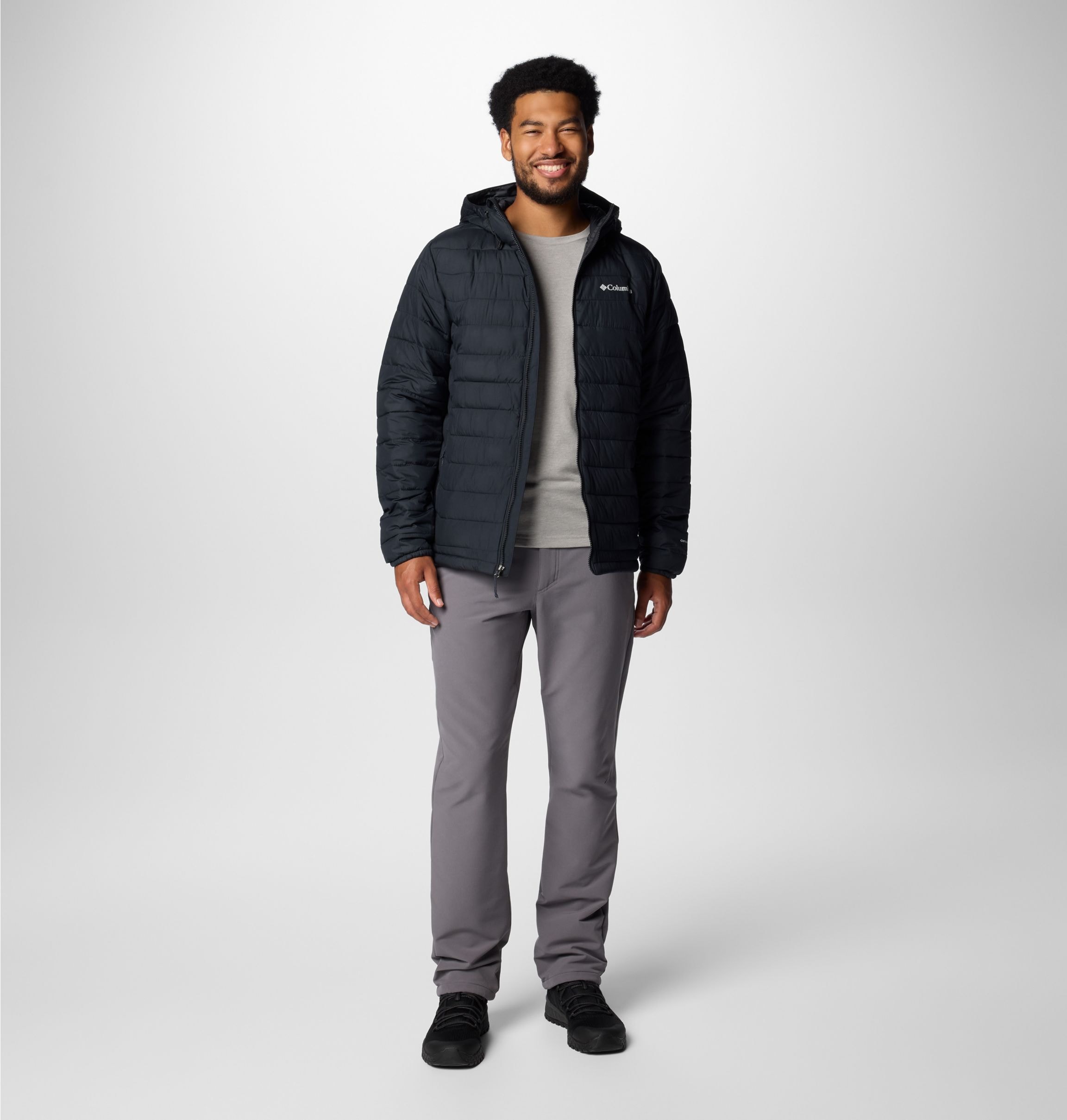 Columbia Steppjacke »POWDER LITE II HOODED JACKET«, (1 St.)