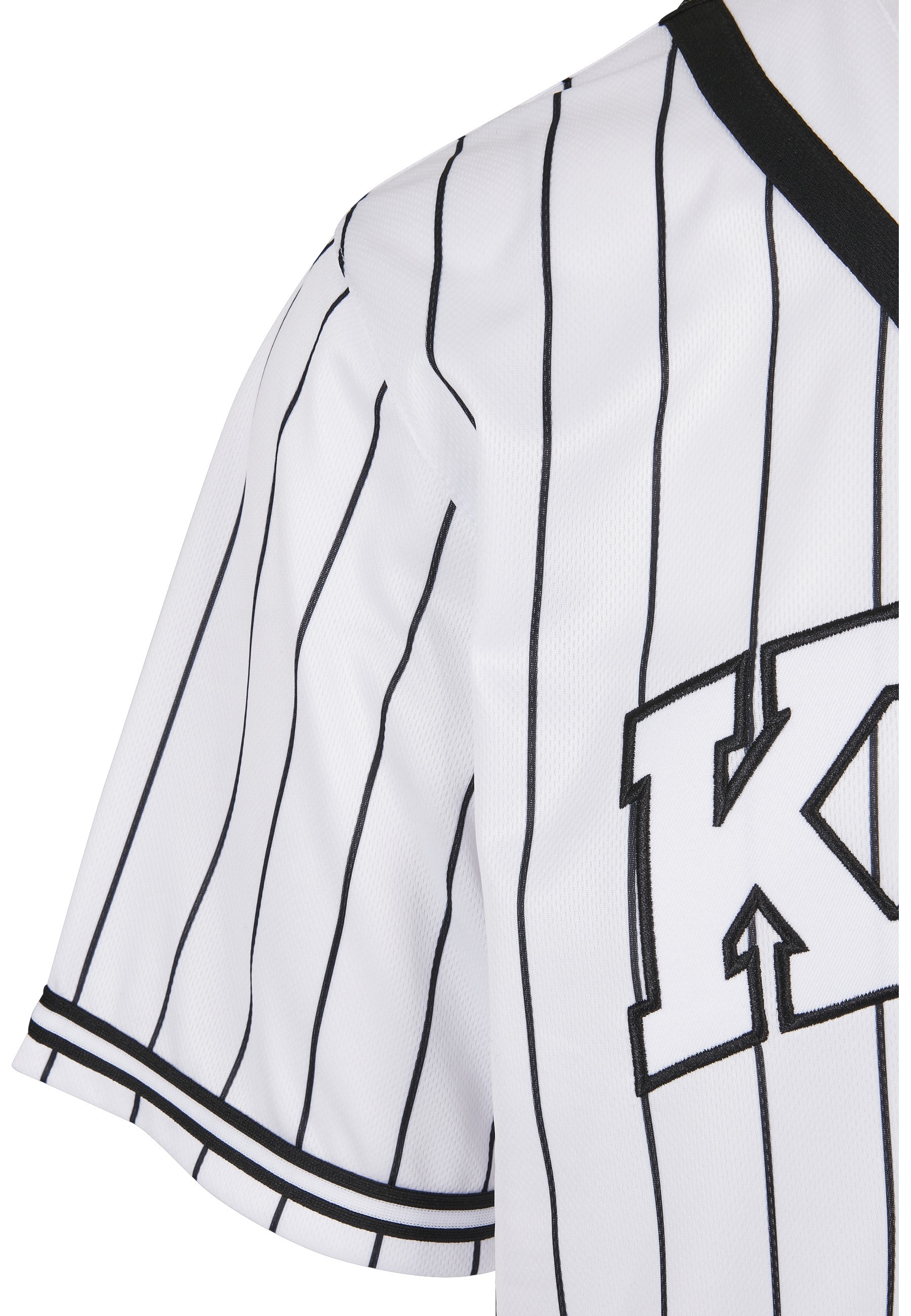 Karl Kani Funktionshemd »Karl Kani Herren KM221-115-2 Serif Pinstripe Baseball Shirt« 1
