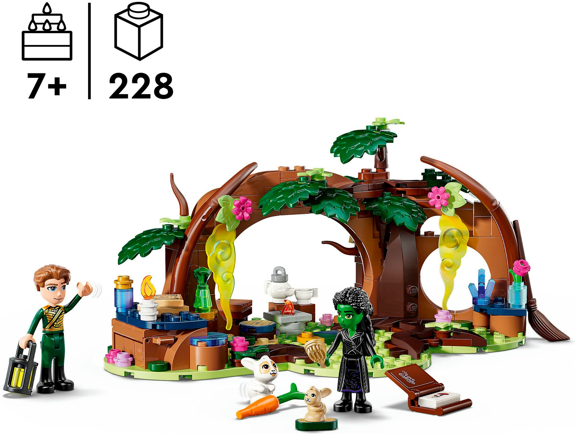 LEGO® Konstruktionsspielsteine »Elphabas Versteck (75687), LEGO Wicked« Made in Europe