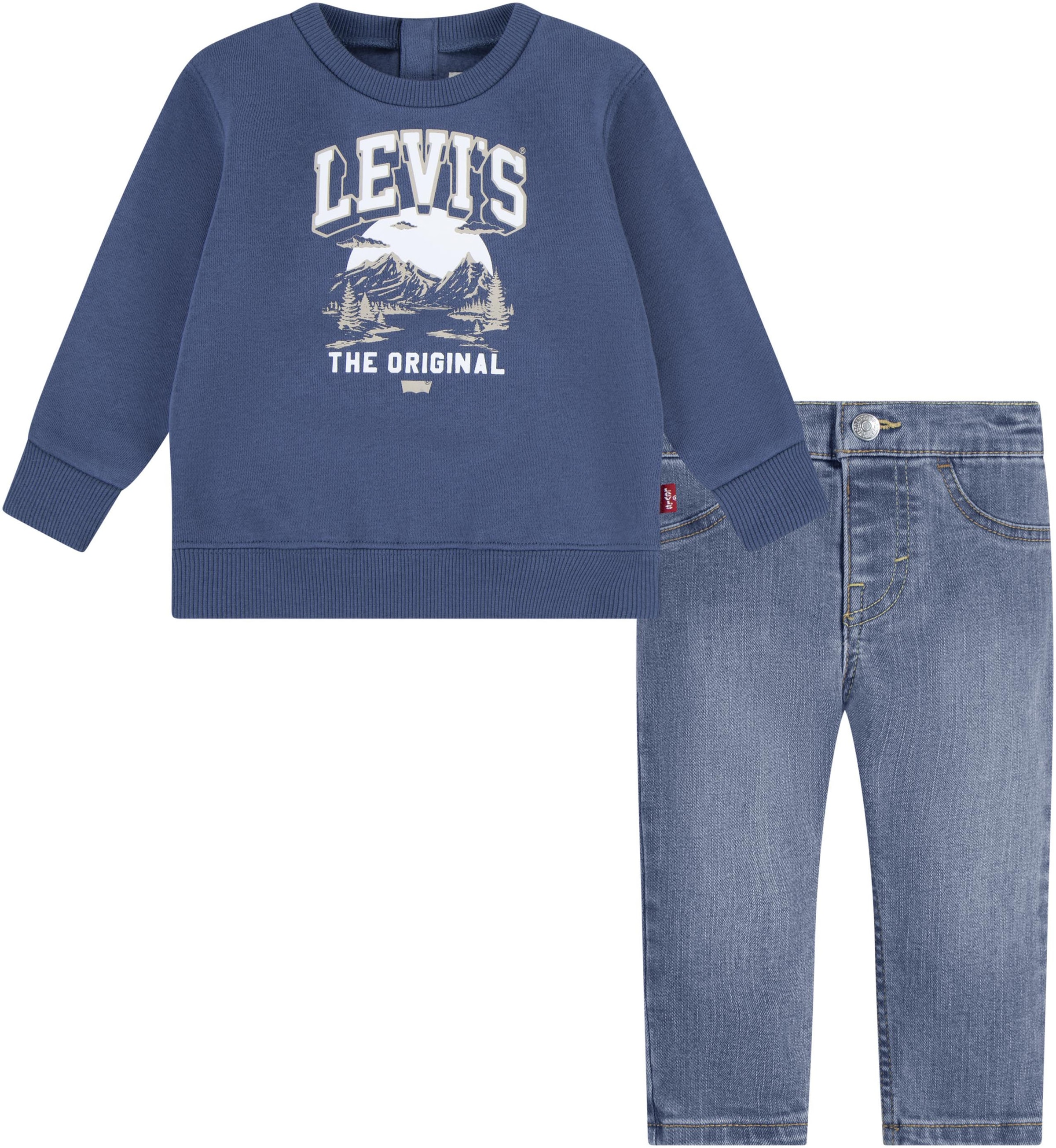 Shirt & Hose »LVB MOUNTAIN CREW & PANT SET«, for BOYS