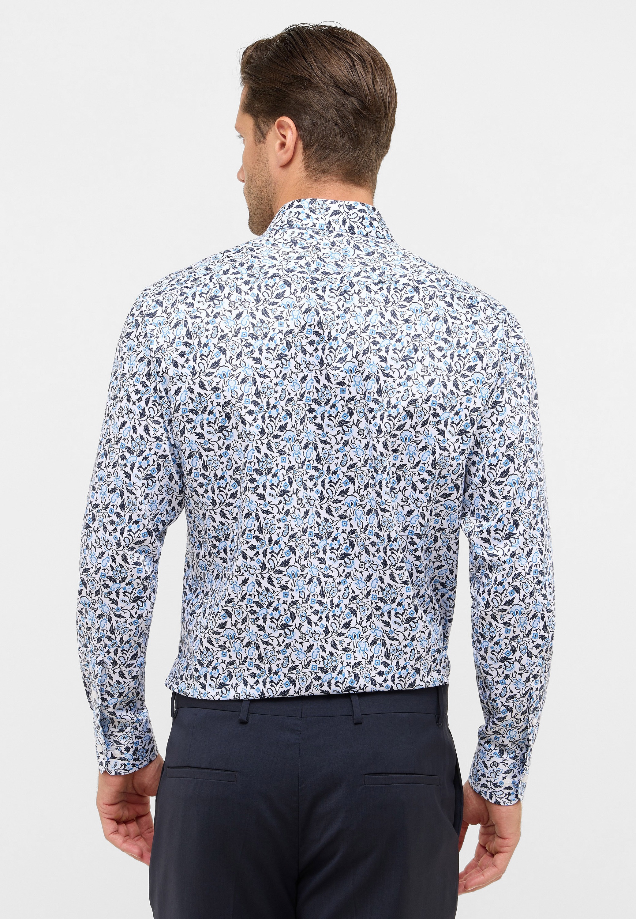 Eterna Langarmhemd »MODERN FIT«, NON IRON (bügelfrei)