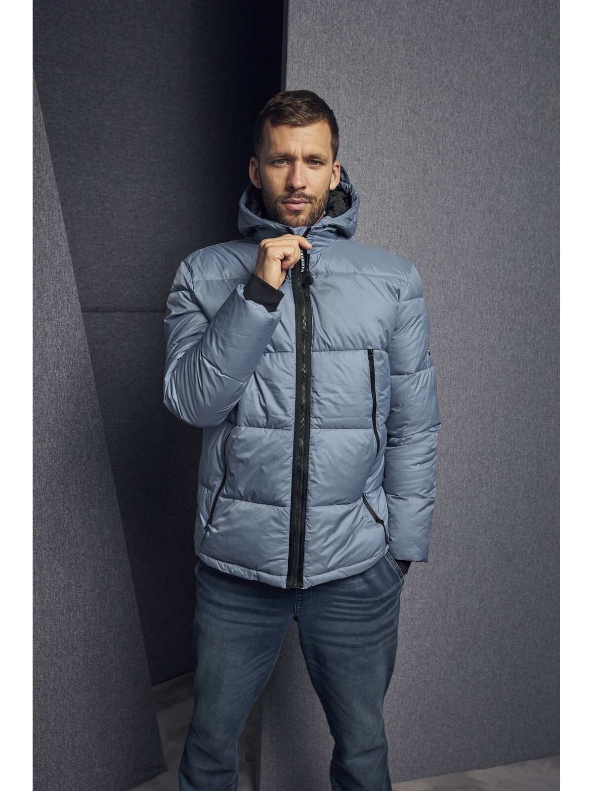 BABISTA FIOREZARO Men's Blouson Light Blue Size 62 3