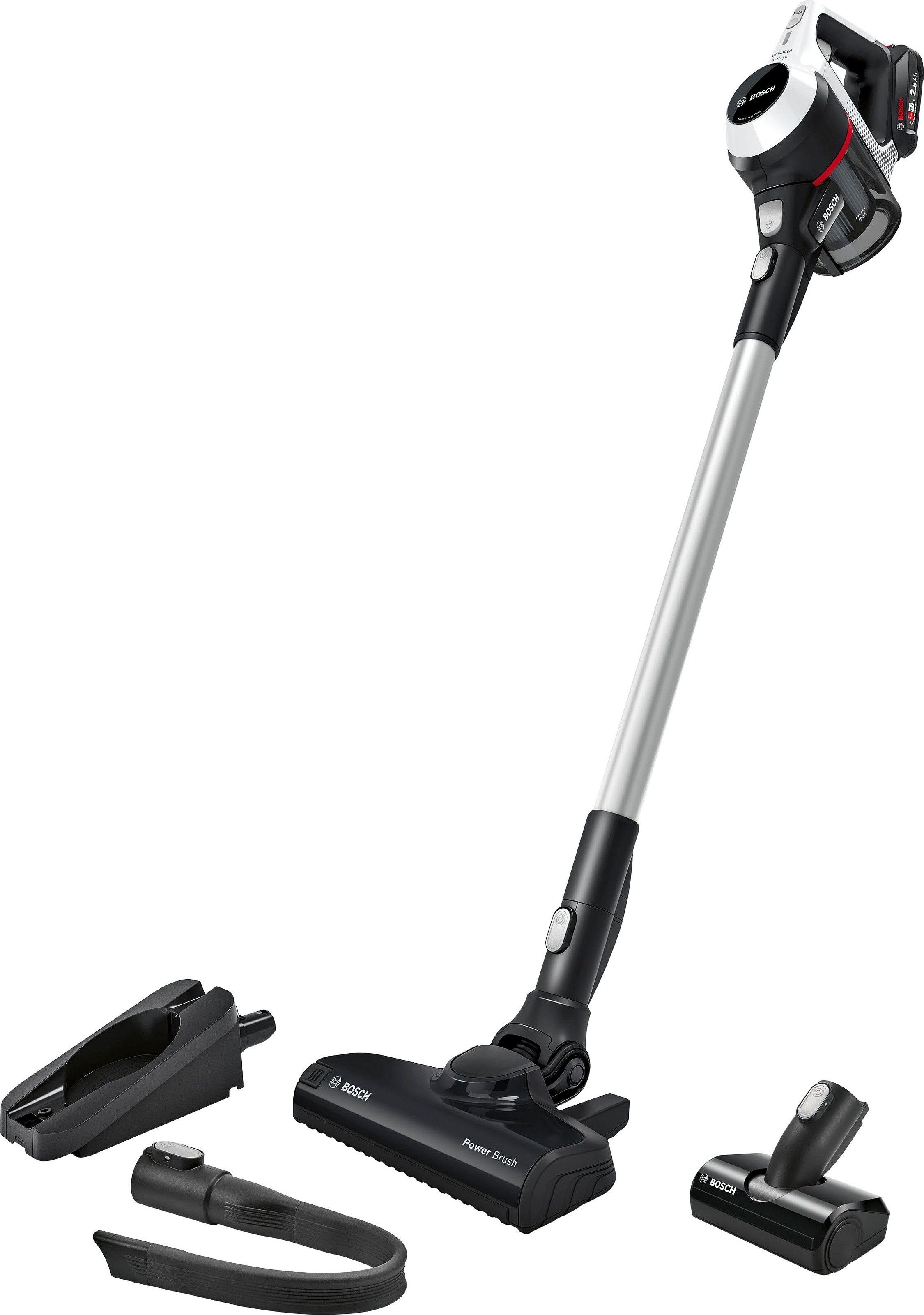 Bosch Serie 6 BKS611MTB Staubsauger - Schwarz / Weiß