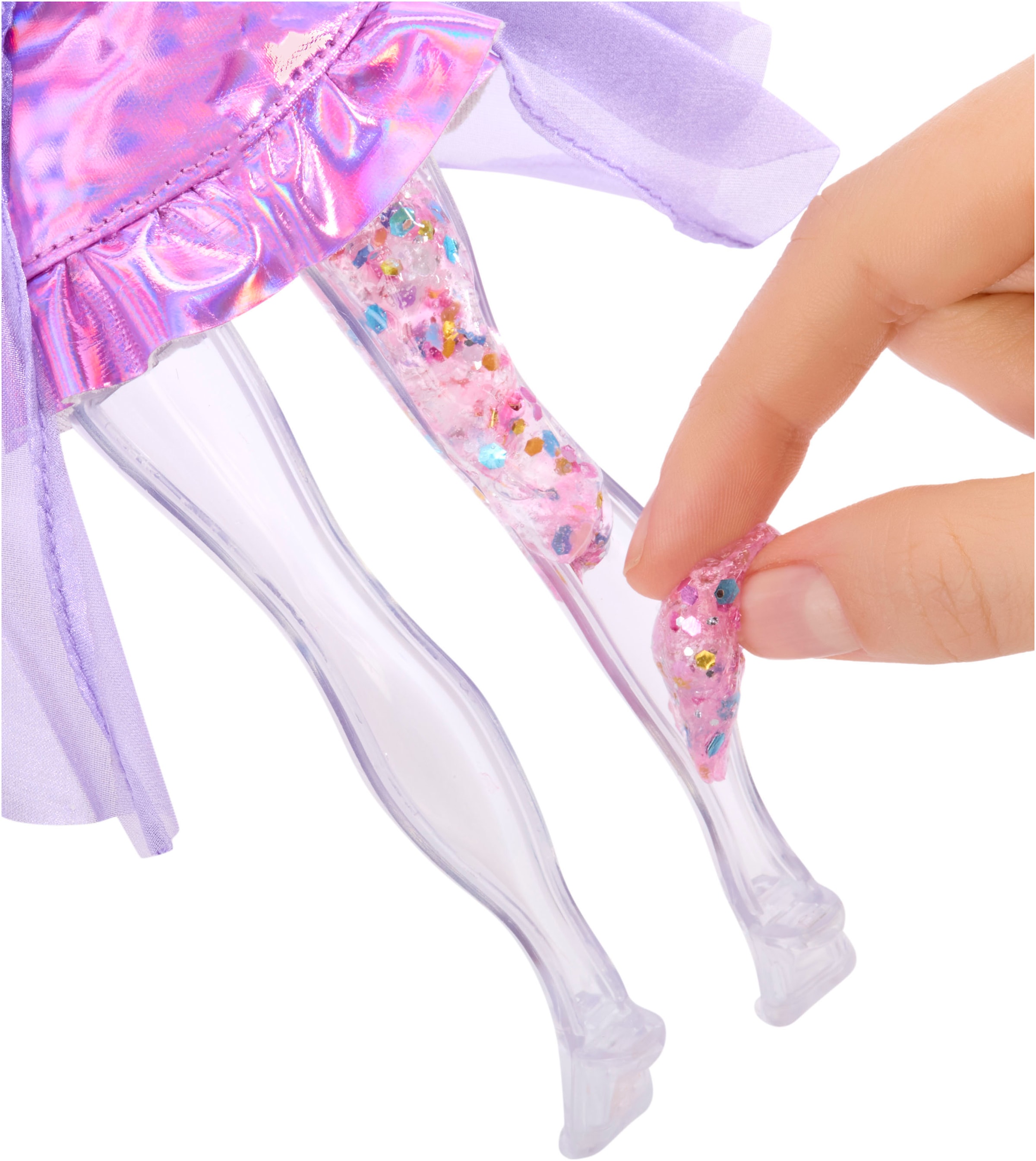 RAINBOW HIGH Anziehpuppe »Rainbow Shimmers with Slime Fashion Doll, Violet (purple)«