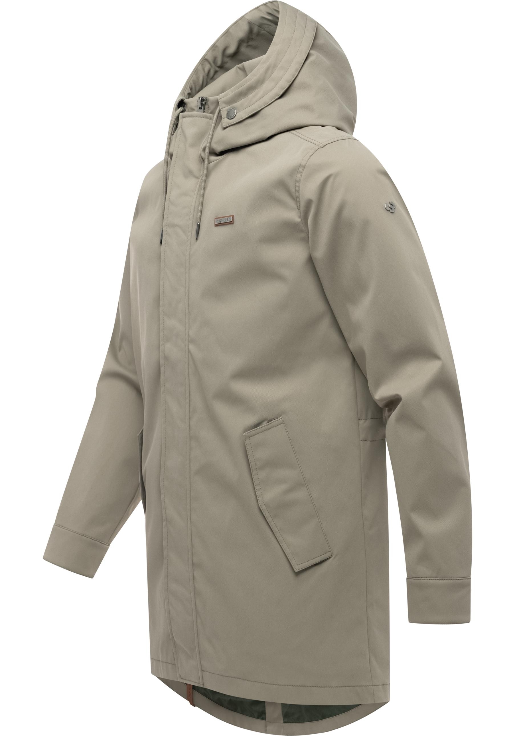 Ragwear Funktionsmantel »Mr Smithem Twill YOUMODO« Funktioneller Übergangsmantel mit Kapuze