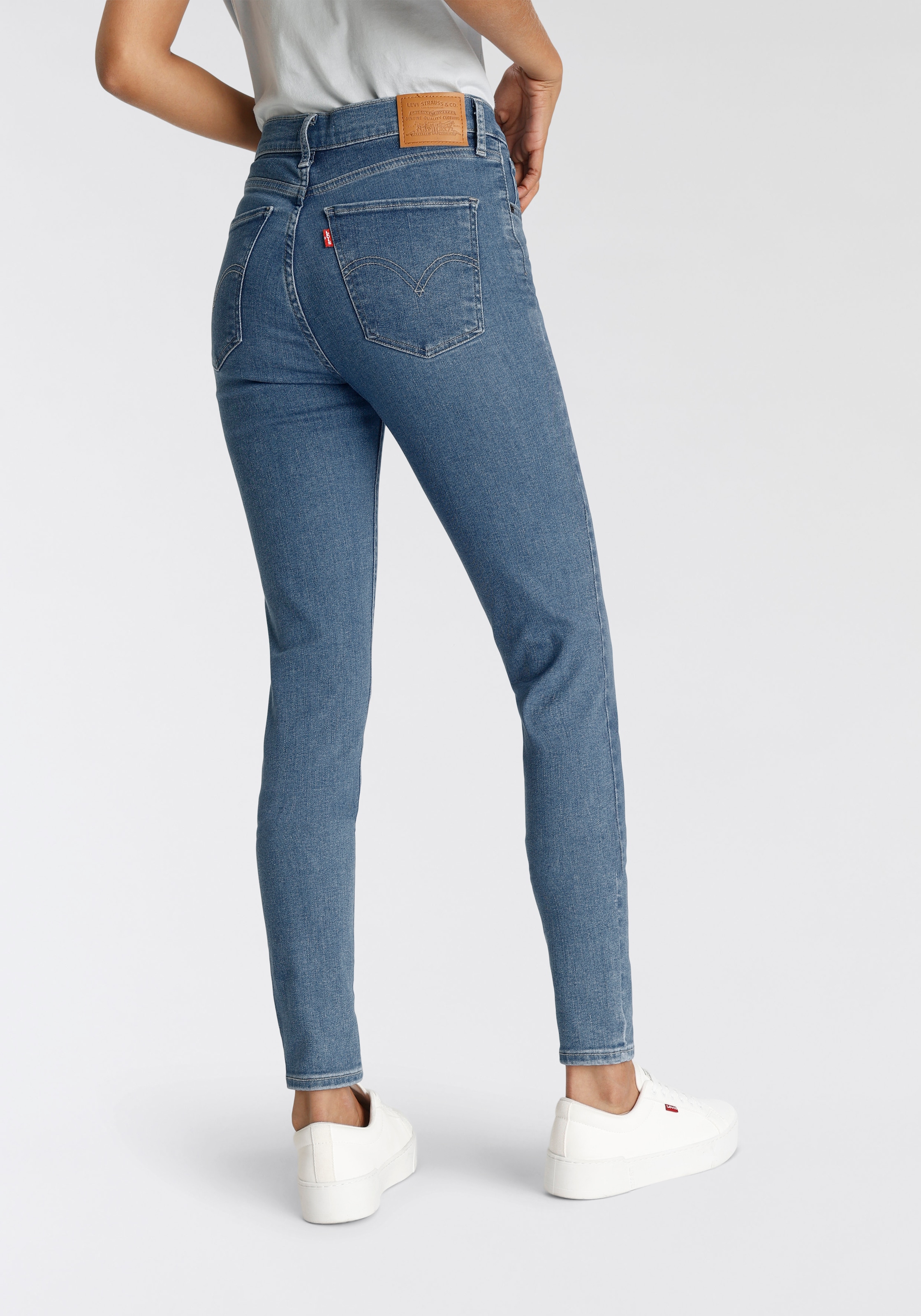 Levi's® Skinny-fit-Jeans »Mile High Super Skinny«, High Waist