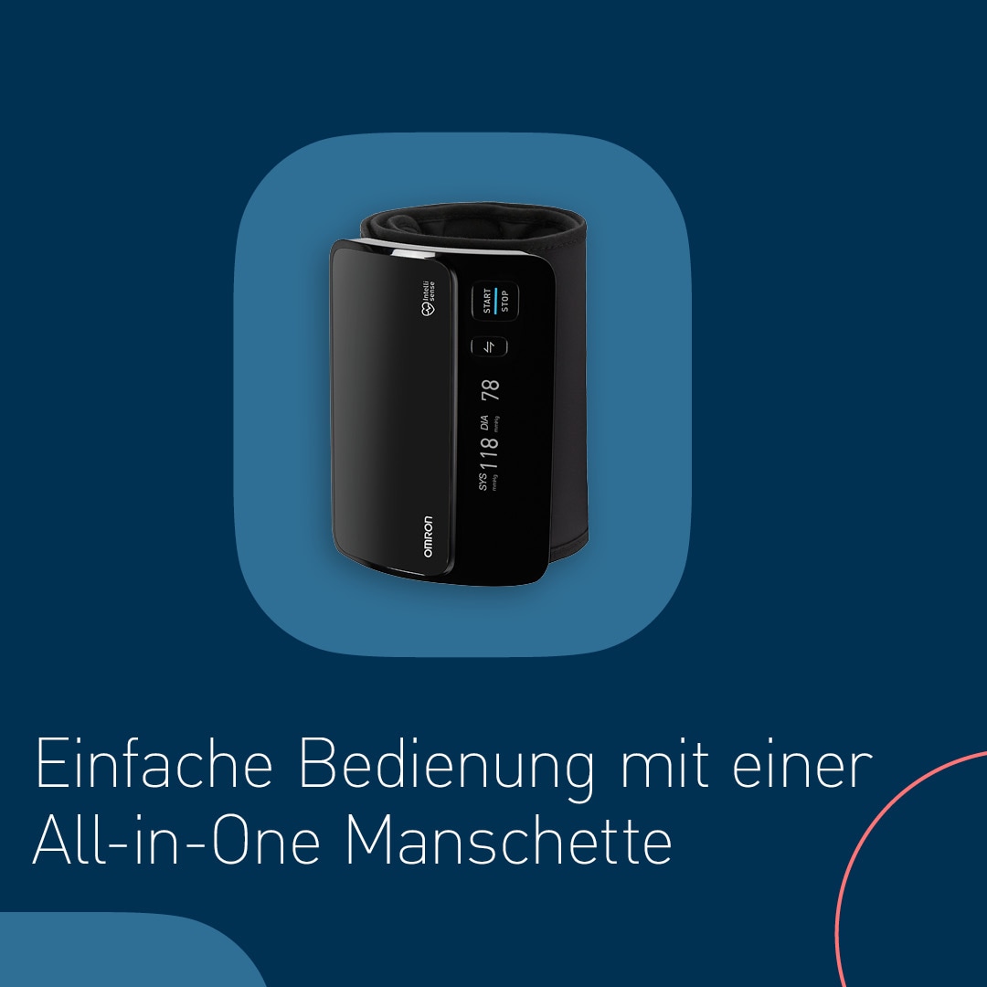 Omron Oberarm-Blutdruckmessgerät »EVOLV (HEM-7600T-E)«, mit kostenloser App