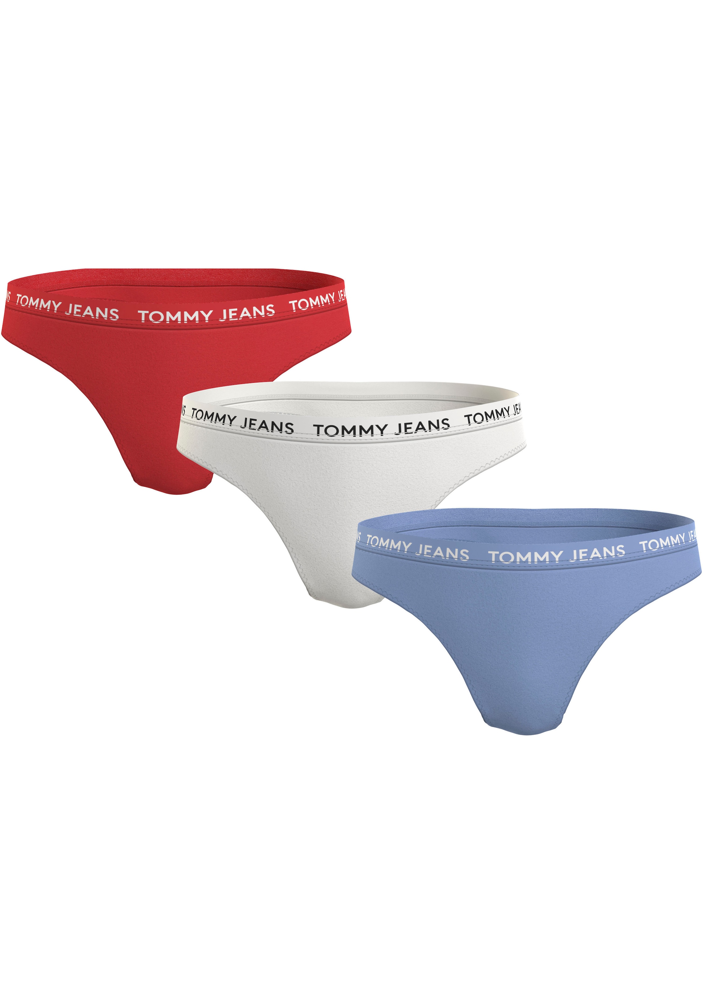 Slip »3P CLASSIC THONG (EXT SIZES)«, (Packung, 3 St., 3er), mit Tommy Jeans...