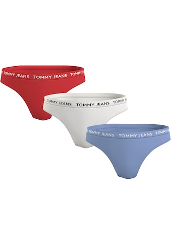 TOMMY HILFIGER Underwear Stringai »3P CLASSIC THONG (EXT SIZES)...