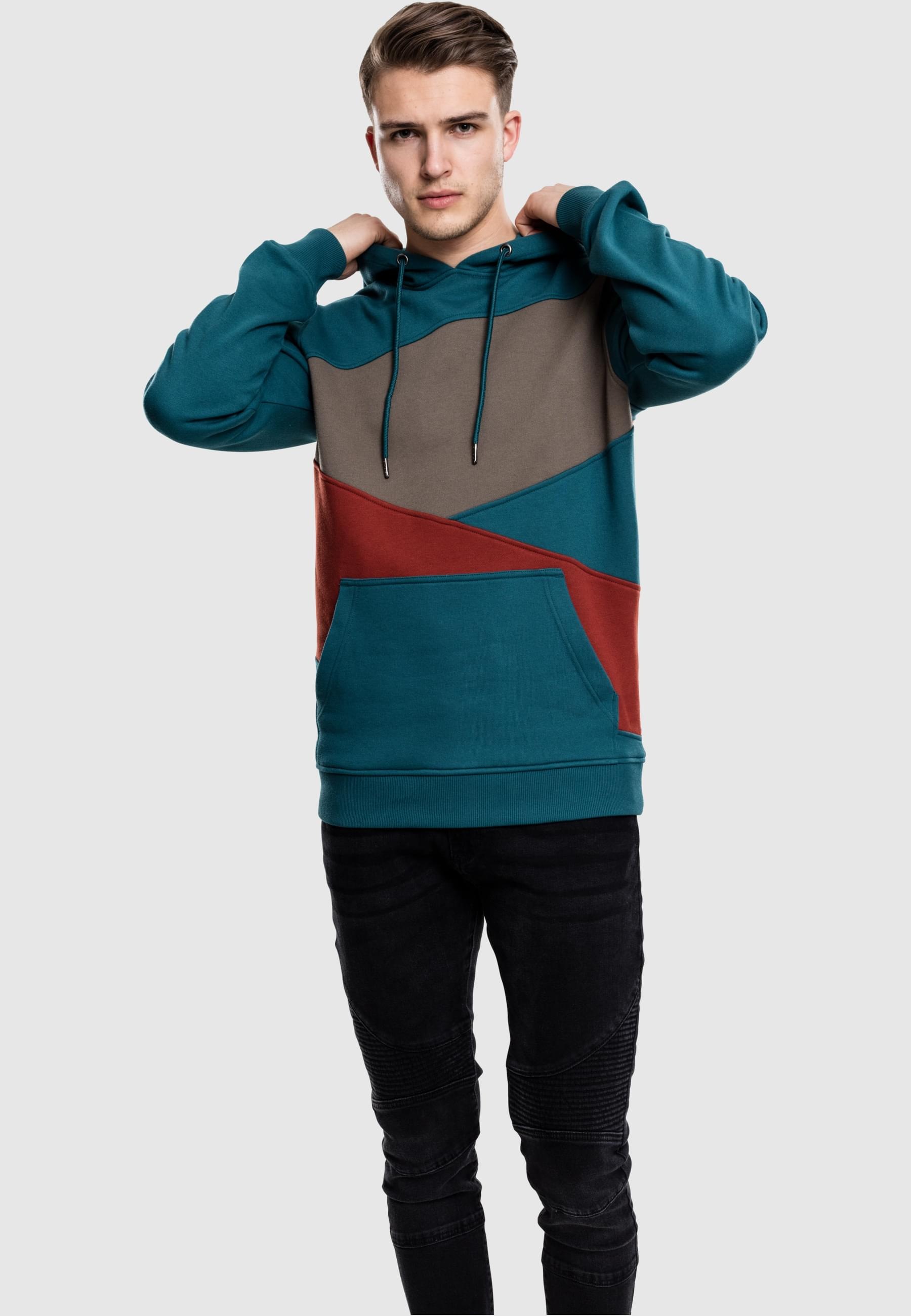 URBAN CLASSICS Sweatshirt »Urban Classics Herren Zig Zag Hoody«, (1 tlg.)